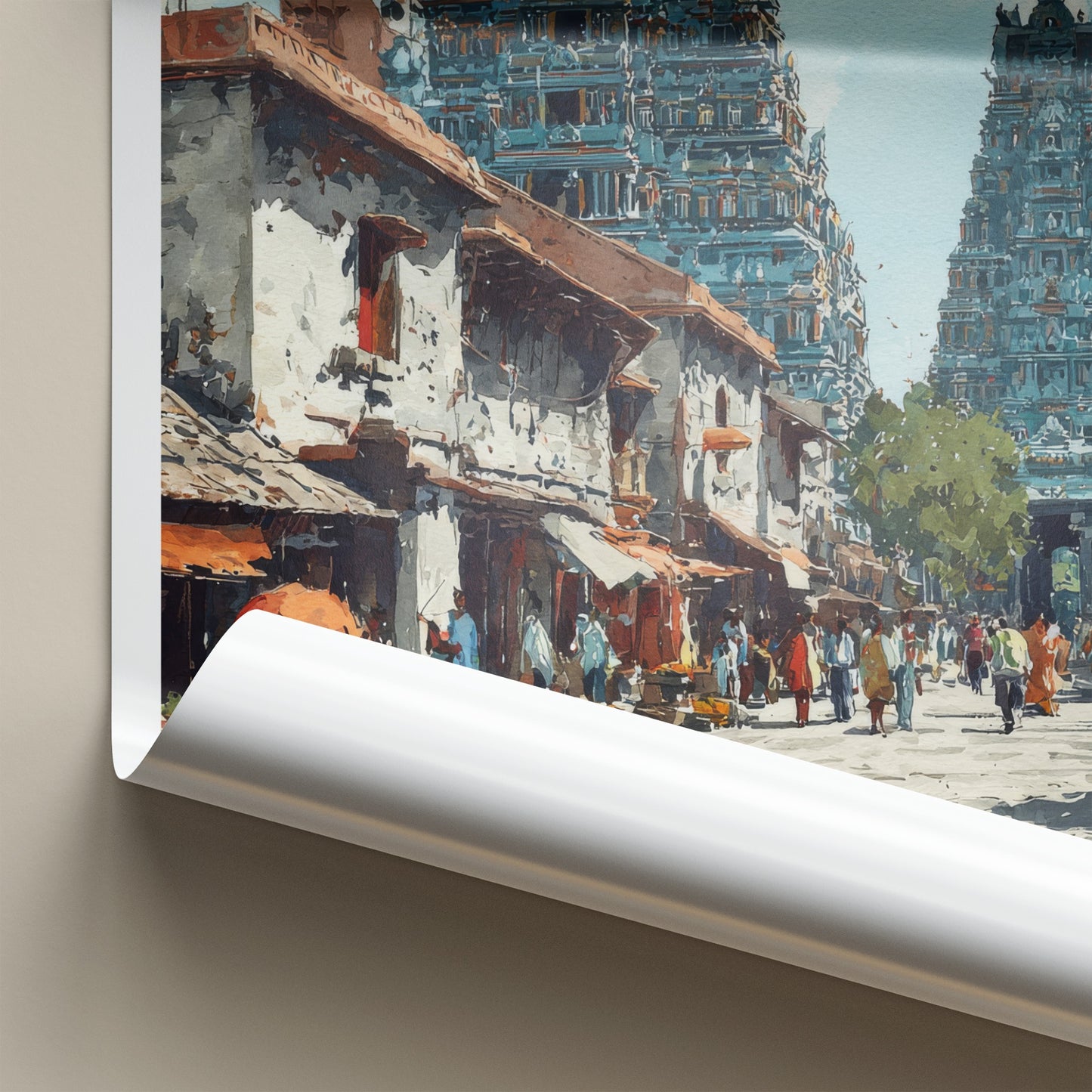 Madurai Poster - India Travel Art