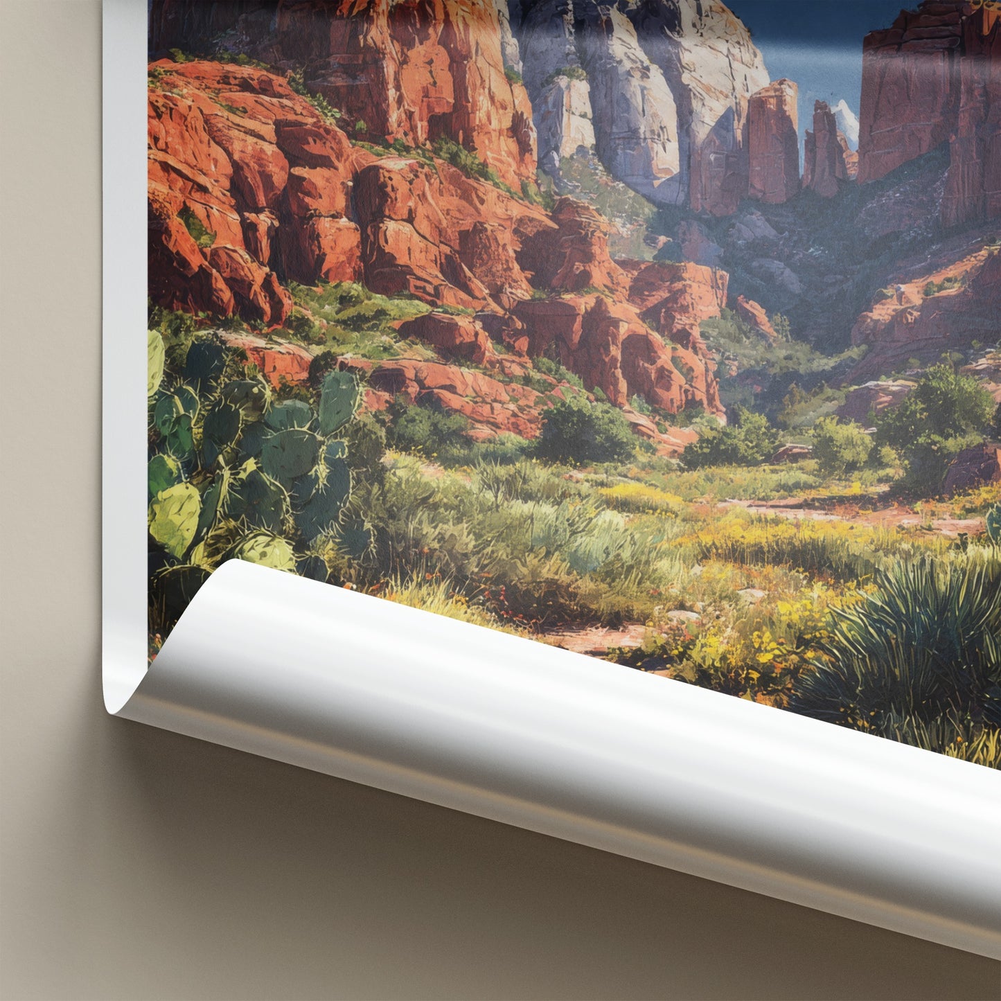 Sedona Poster - Arizona Travel Art