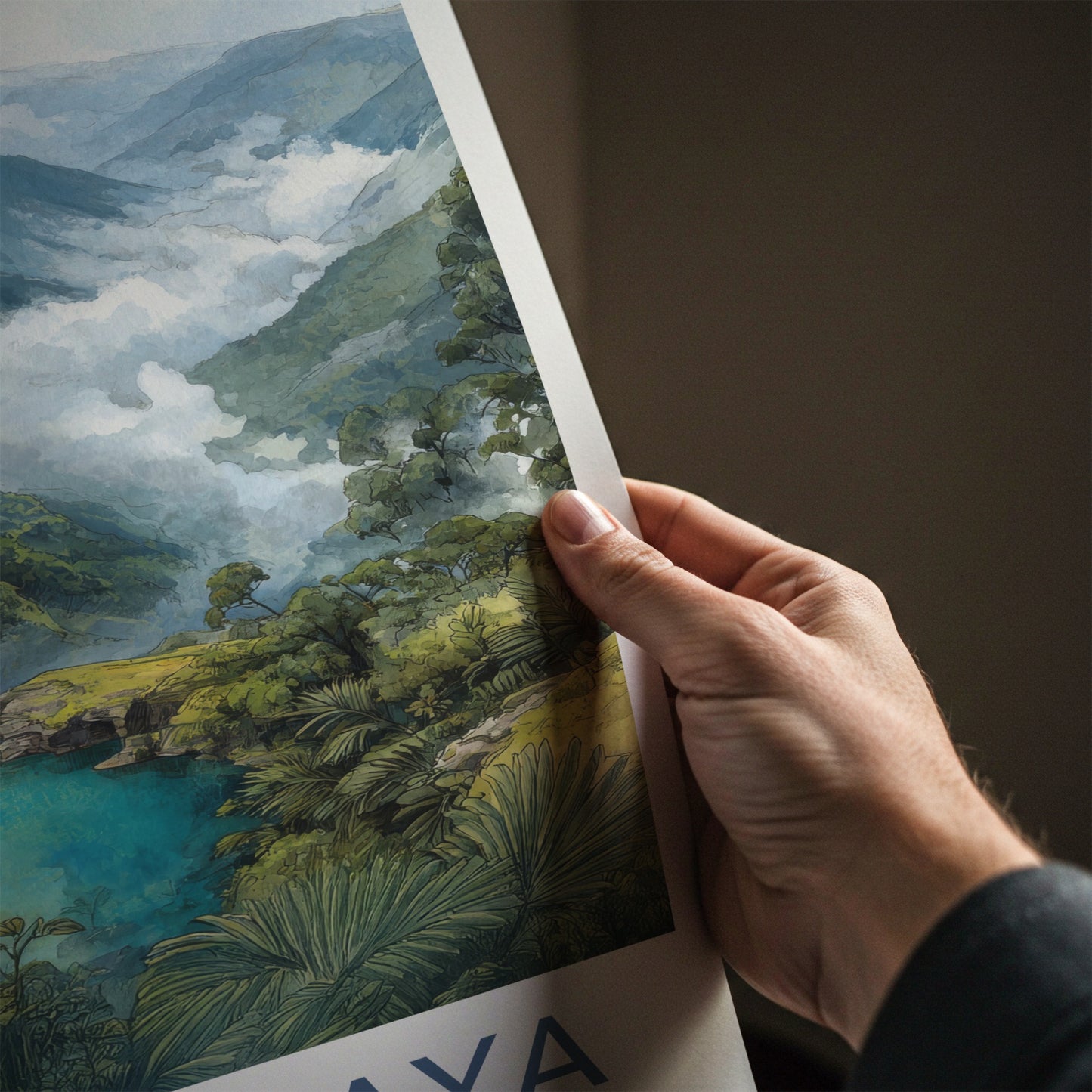 Meghalaya Poster - India Travel Art