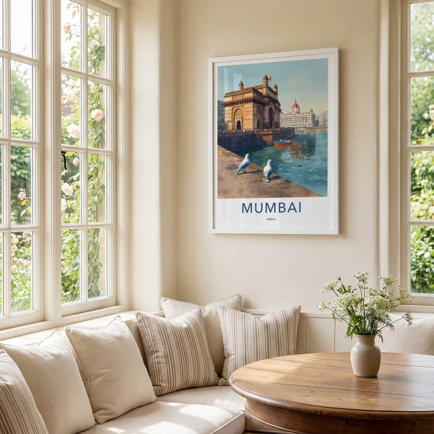 Mumbai Poster - India Art Print