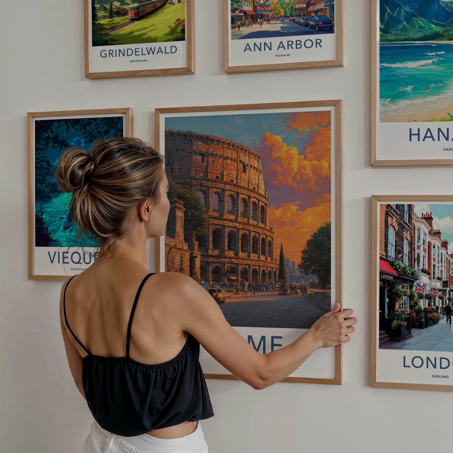 Rome Poster - Italy Travel Print