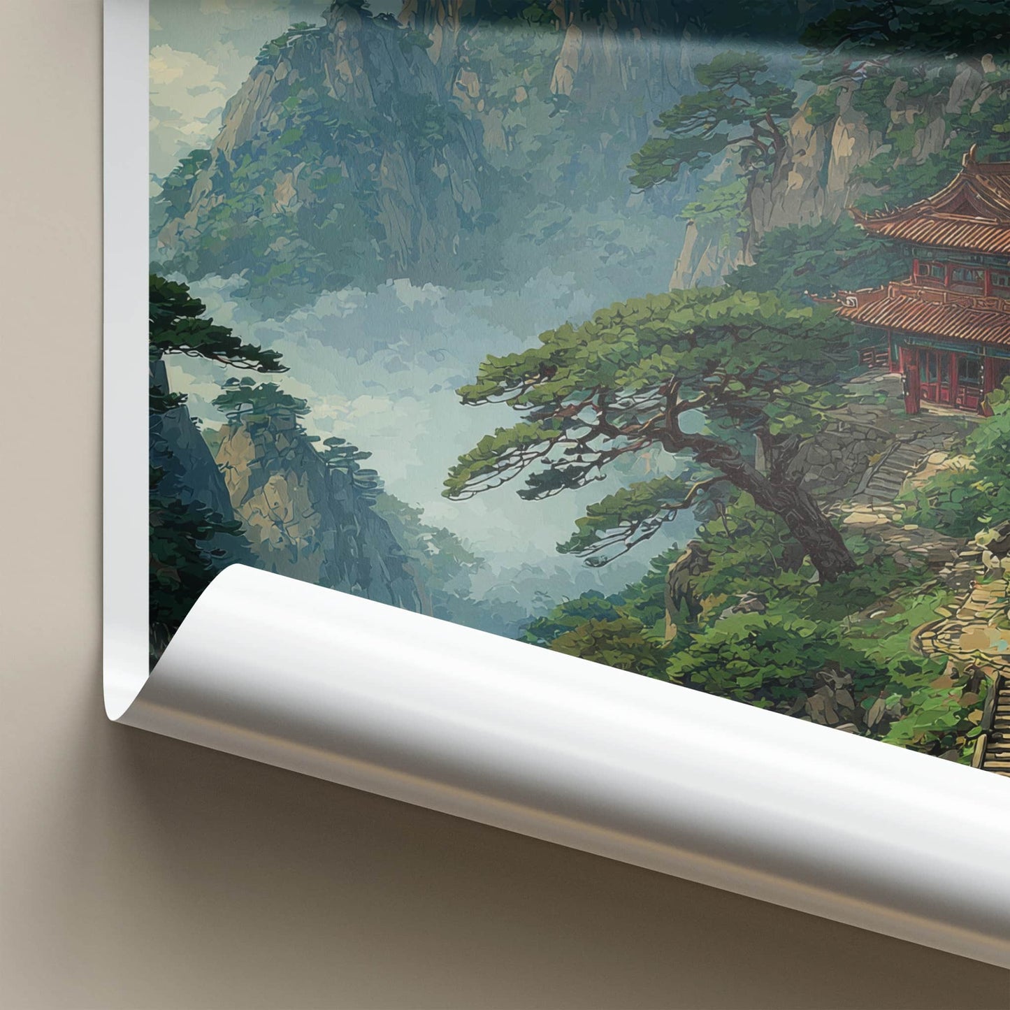 Mount Wudang Poster - China Travel Art