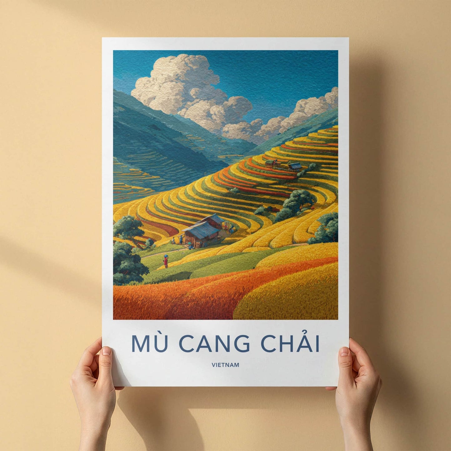 Mu Cang Chai Poster - Vietnam Fine Art