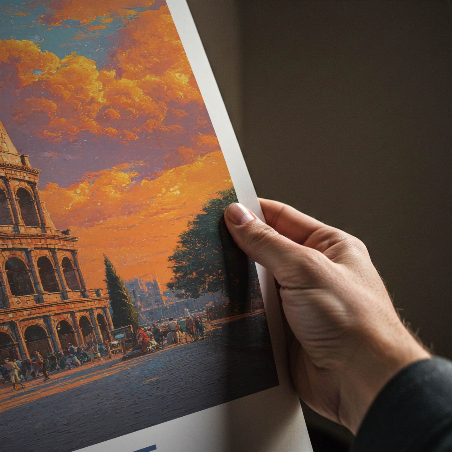 Rome Poster - Italy Travel Print