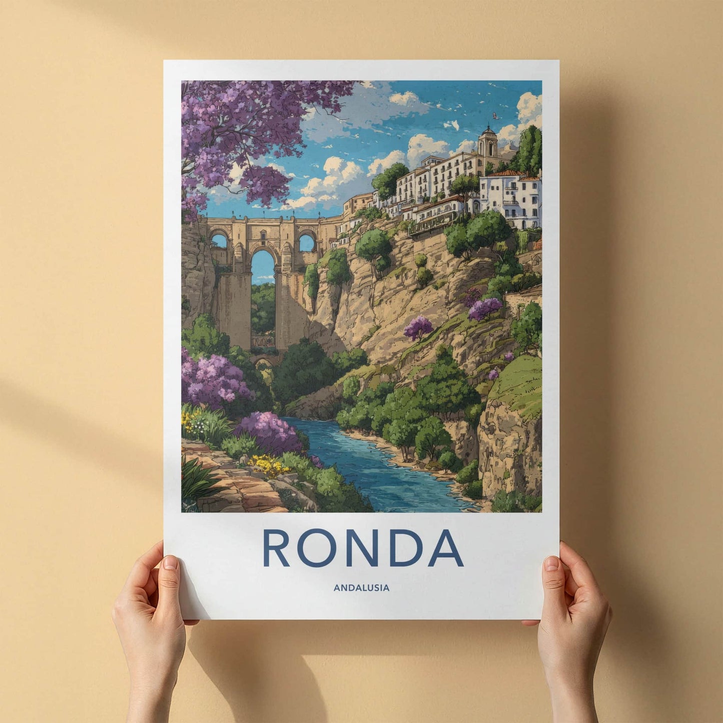 Ronda Poster - Spain Travel Art