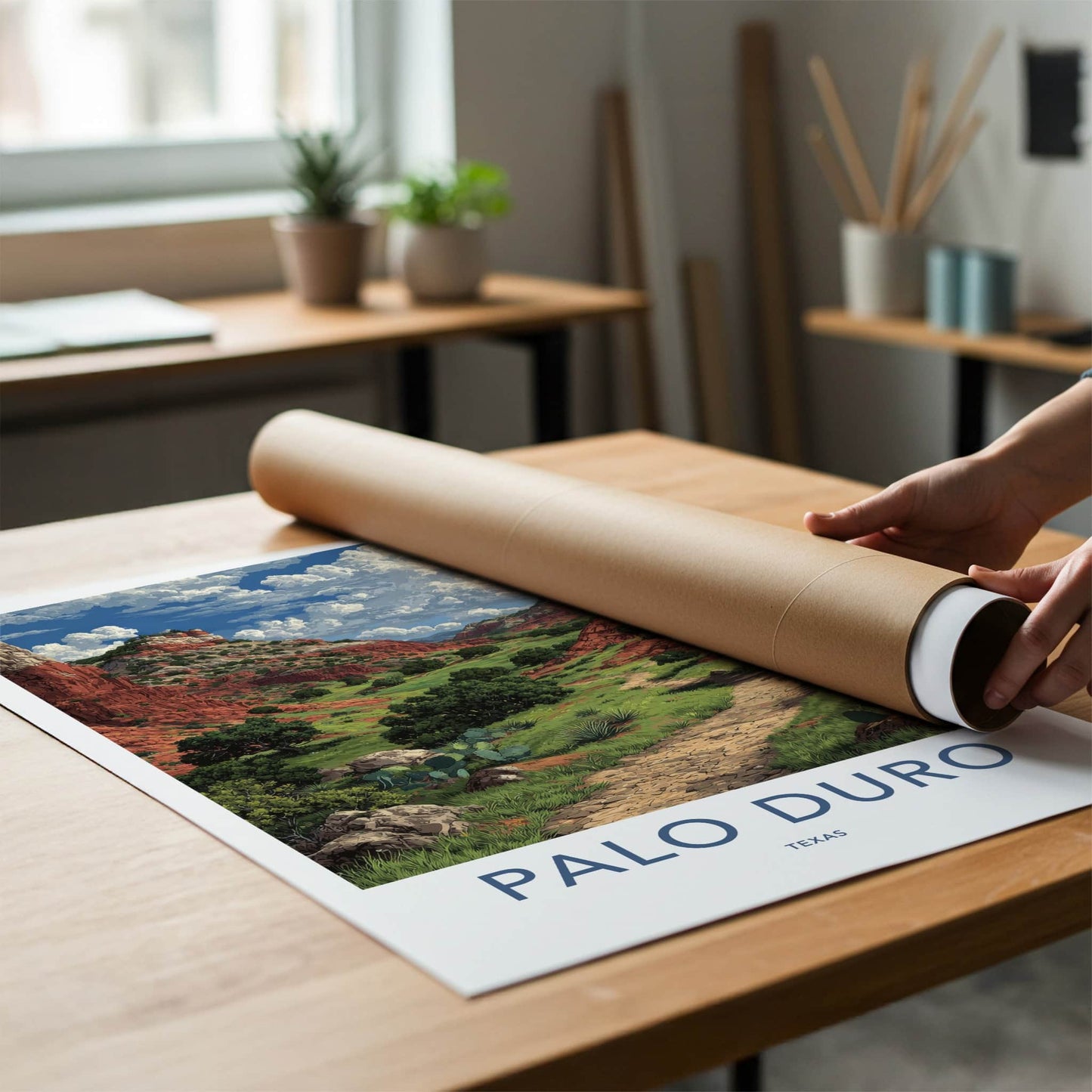 Palo Duro Poster - Texas Travel Print