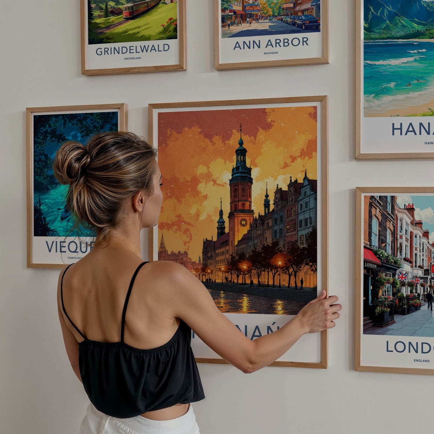 Poznan Poster - Poland Travel Art