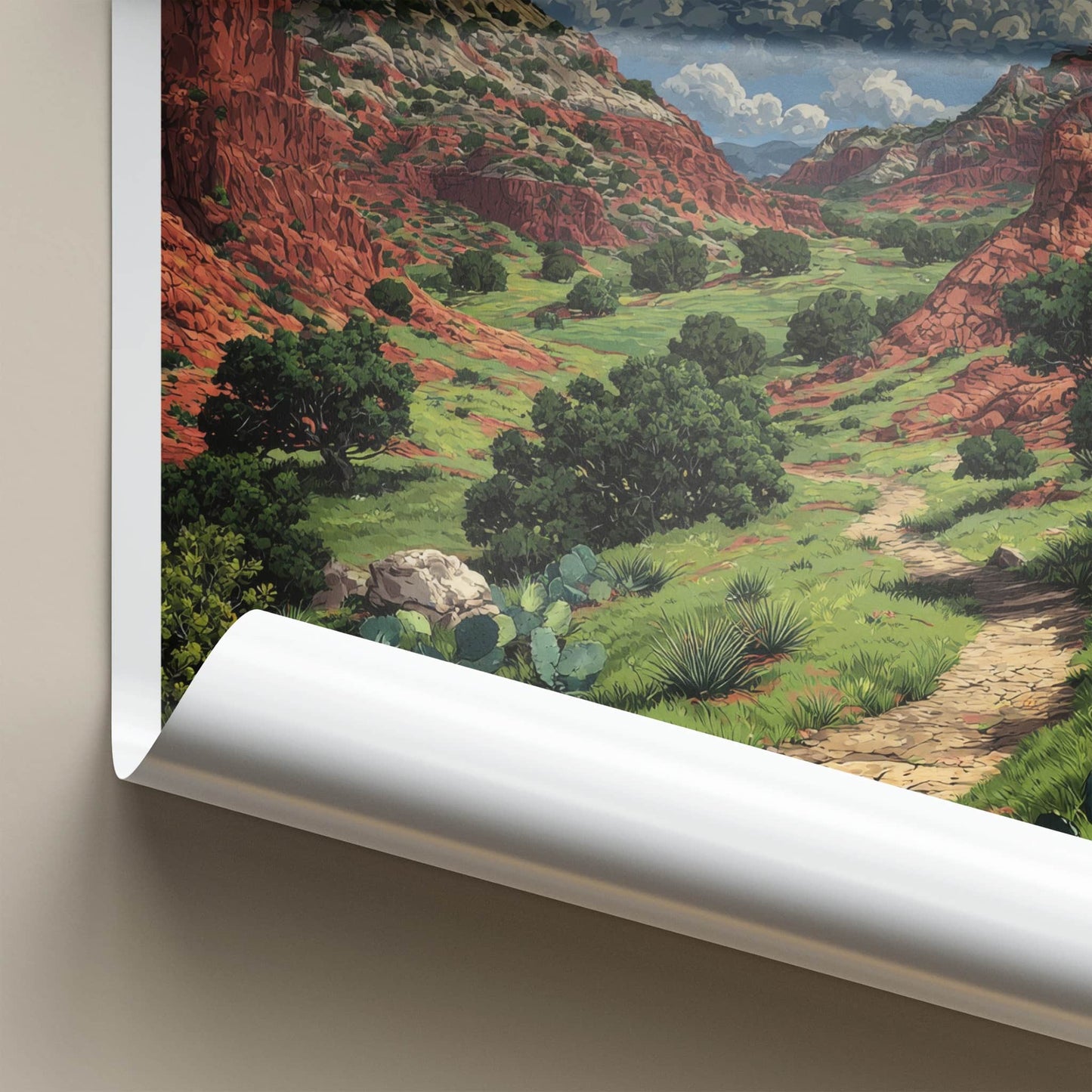 Palo Duro Poster - Texas Travel Print