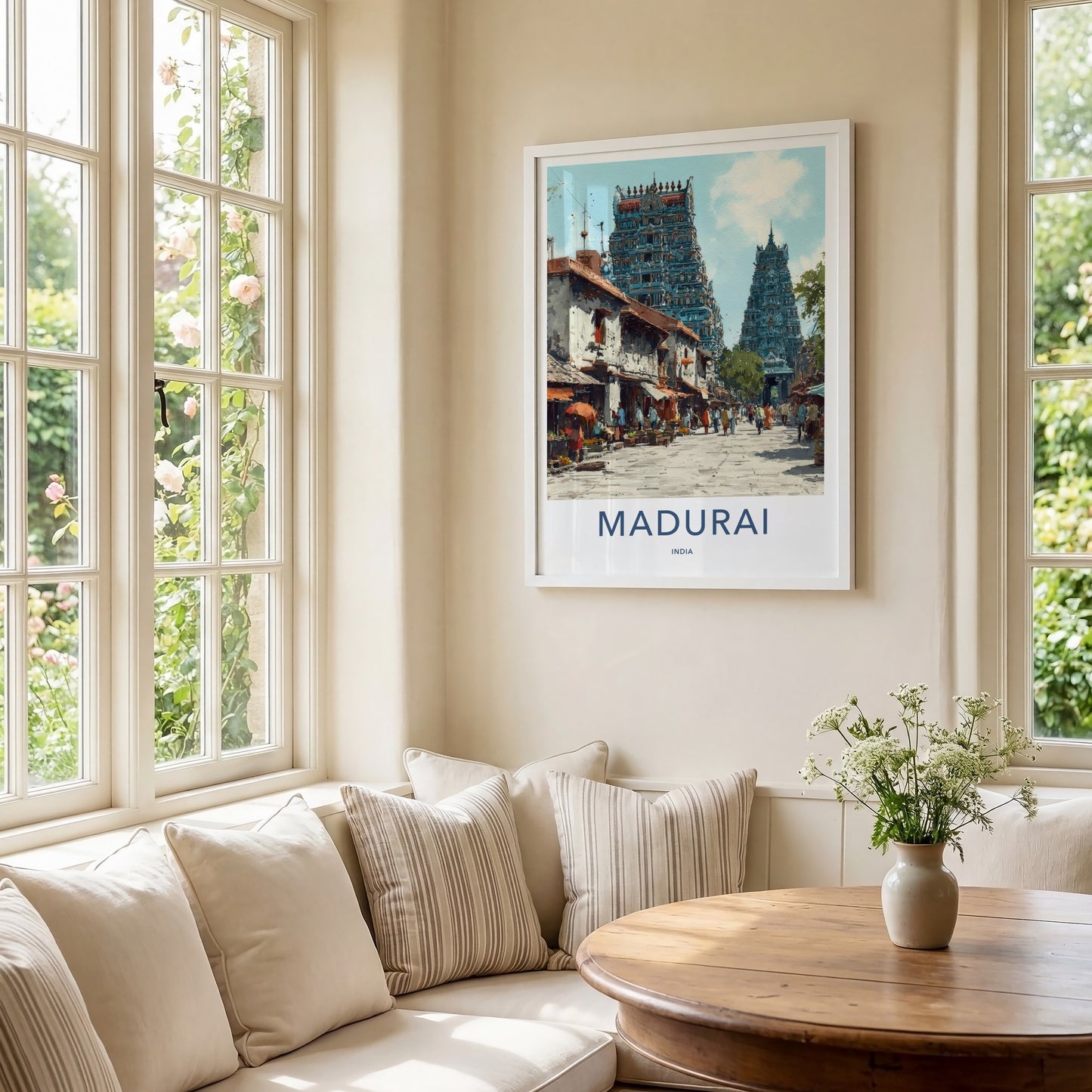 Madurai Poster - India Travel Art