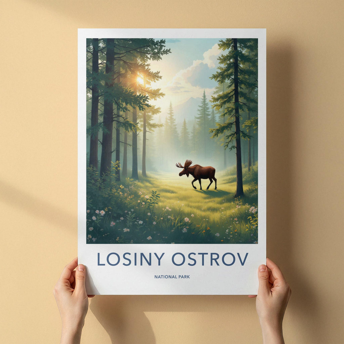 Losiny Ostrov Poster - Scenic Nature Wall Decor