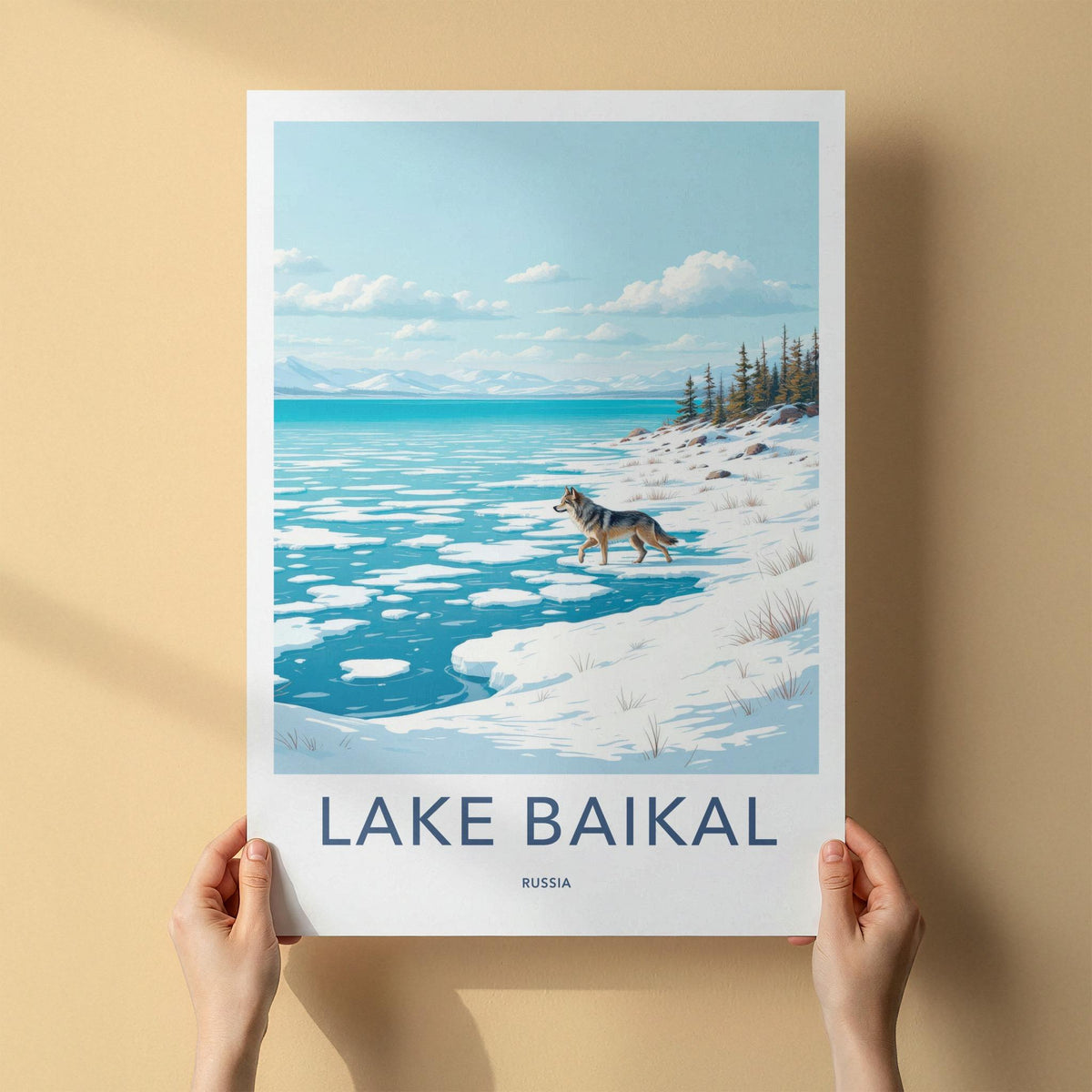 Lake Baikal Poster - Scenic Russia Wall Art