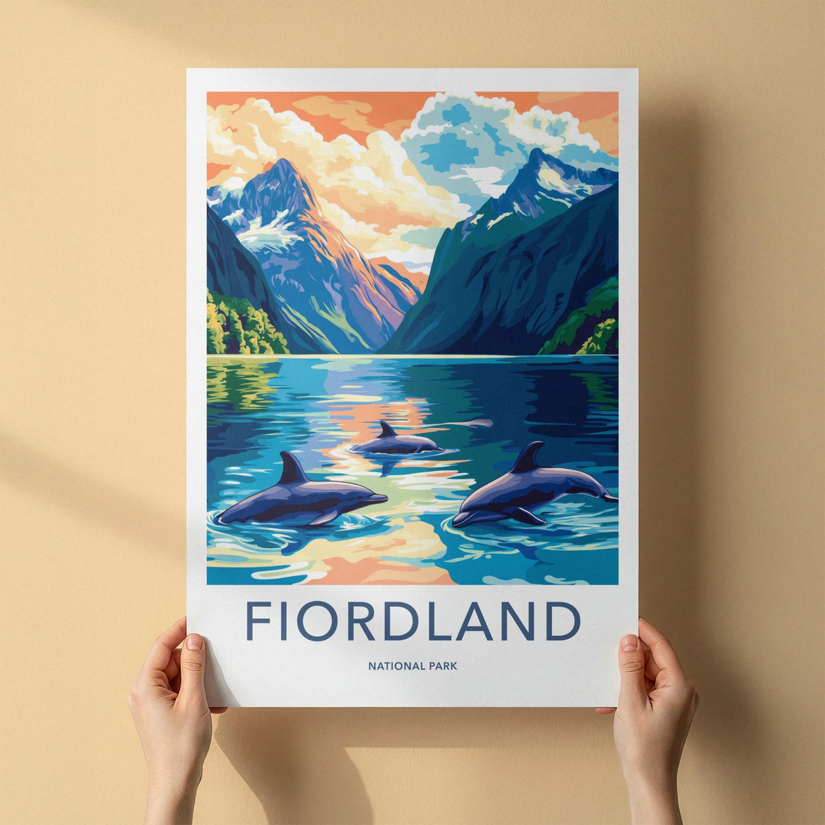 Fiordland Wall Art - New Zealand Landscape Poster