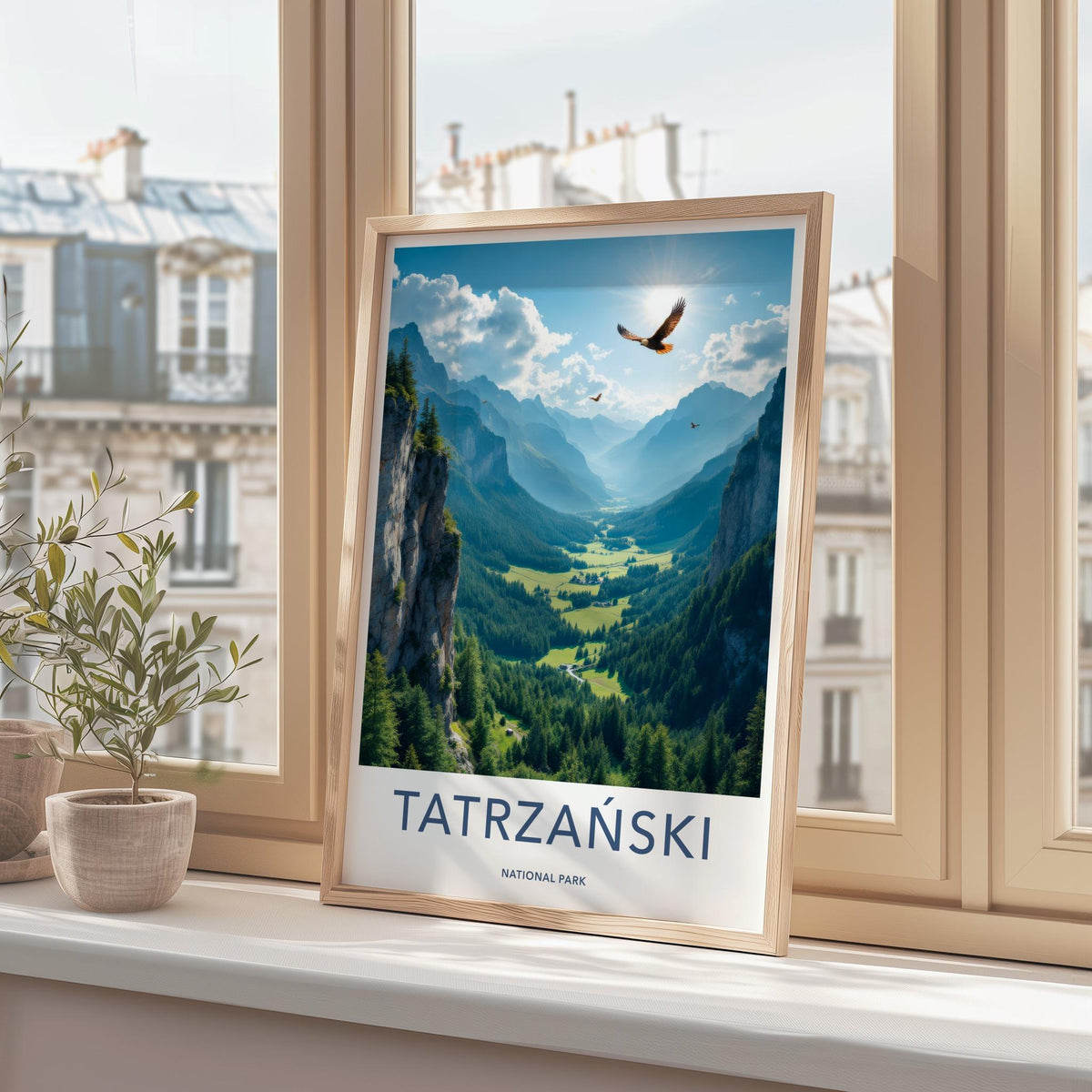 Tatrzański National Park Poster - Mountain Landscape Print & Scenic