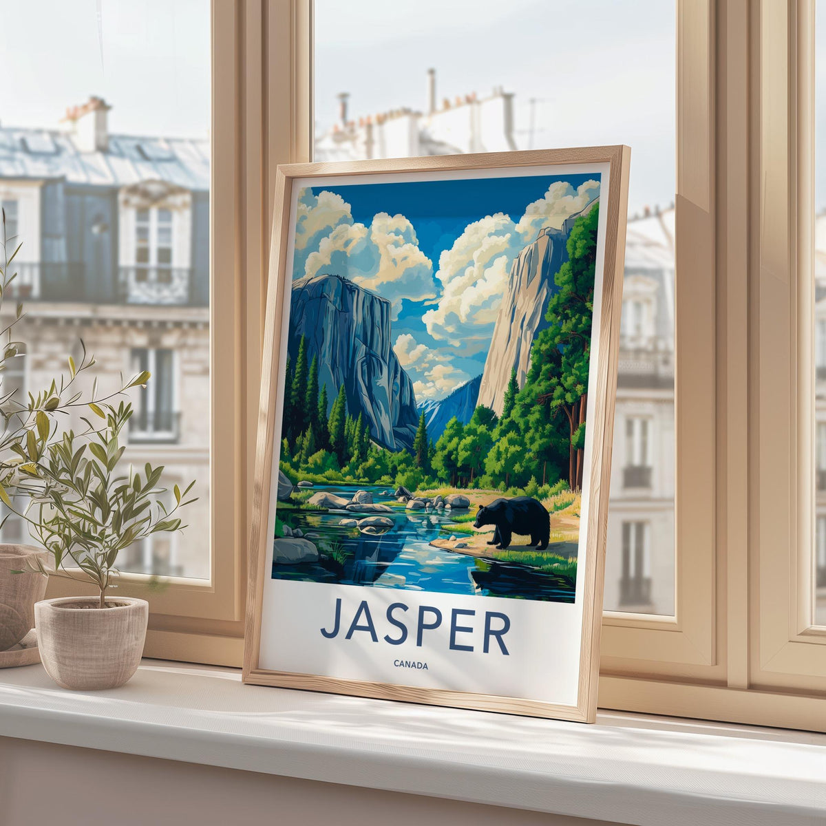 Jasper National Park Poster - Canada Wall Art