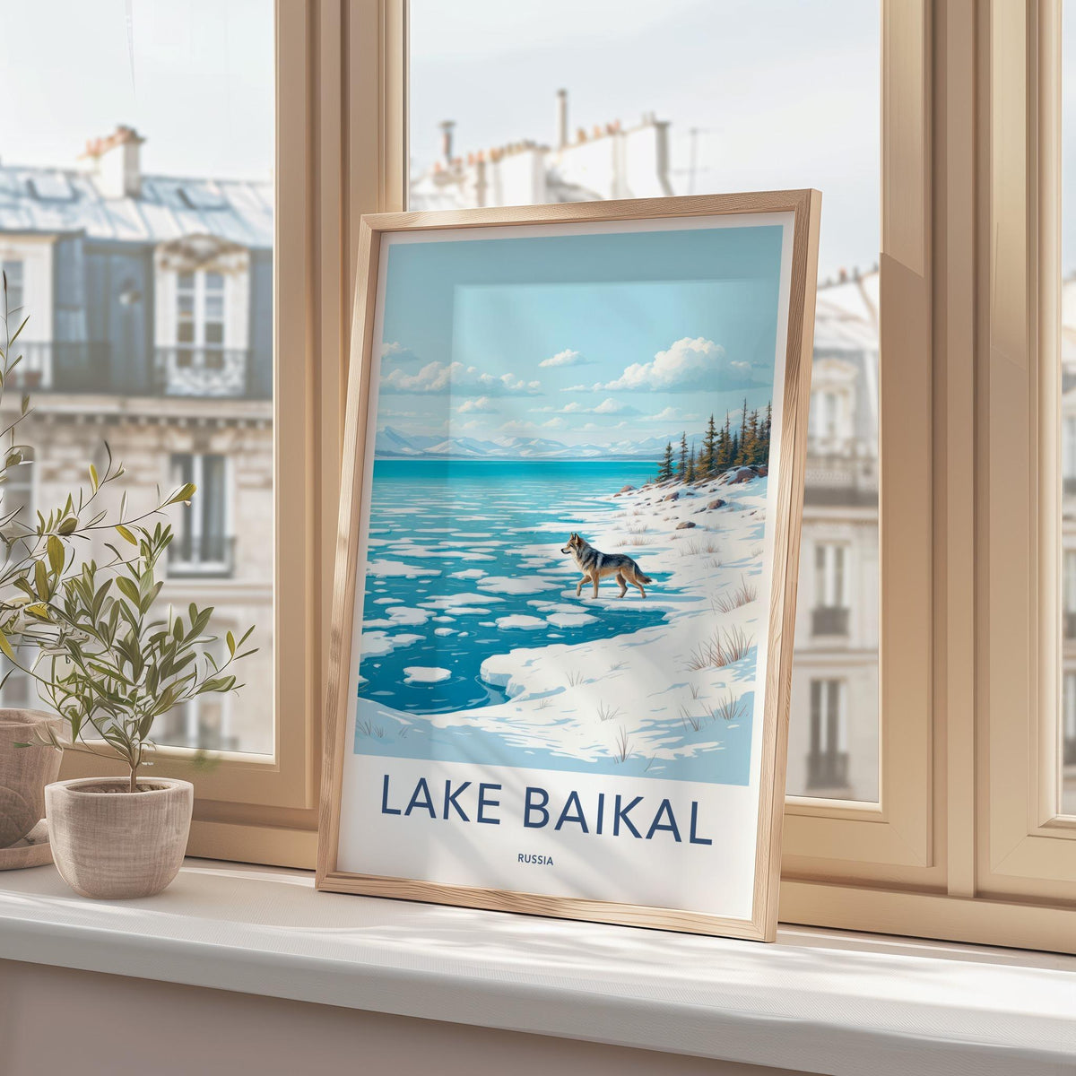 Lake Baikal Poster - Scenic Russia Wall Art