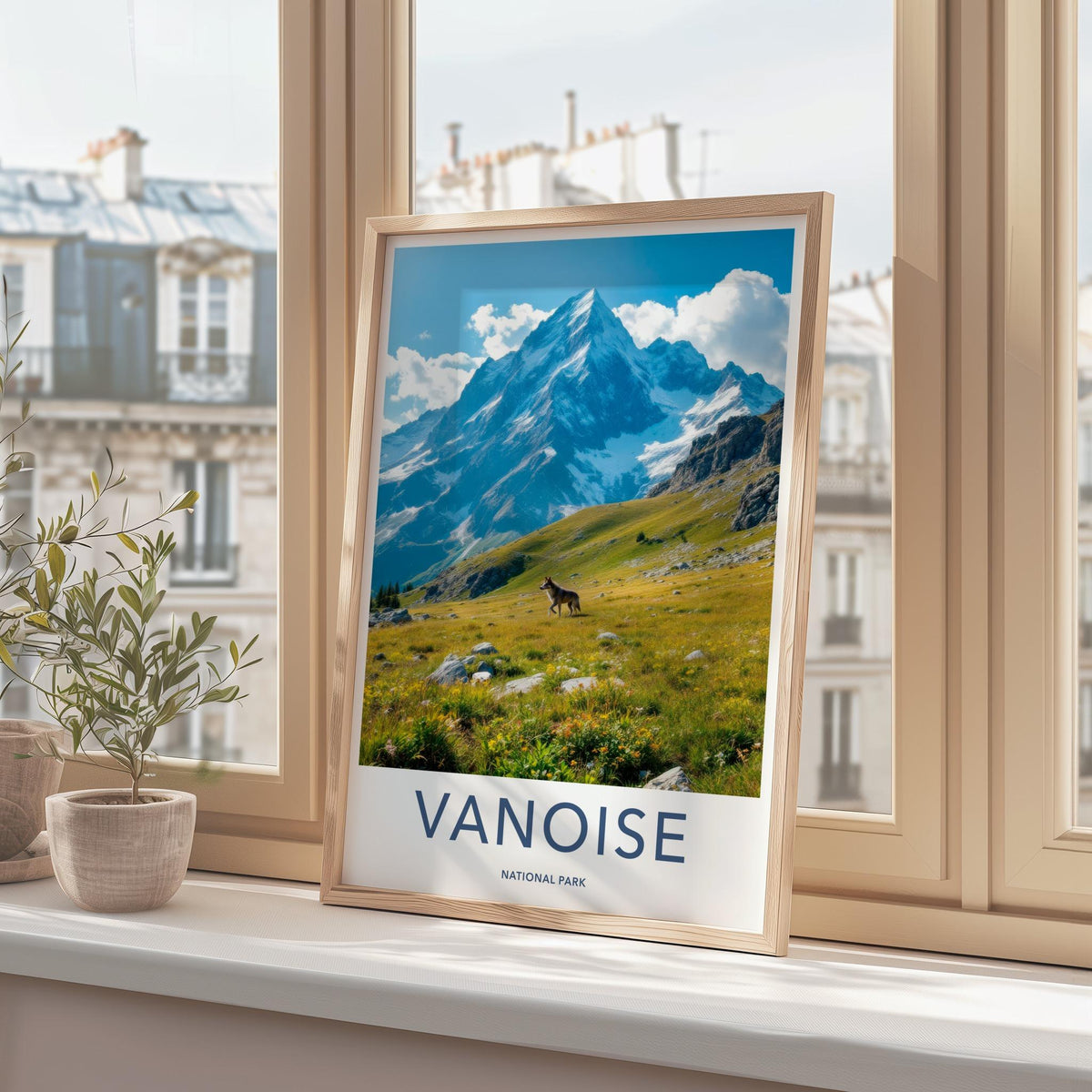 Vanoise National Park Poster - French Alps Wall Decor & Mountain