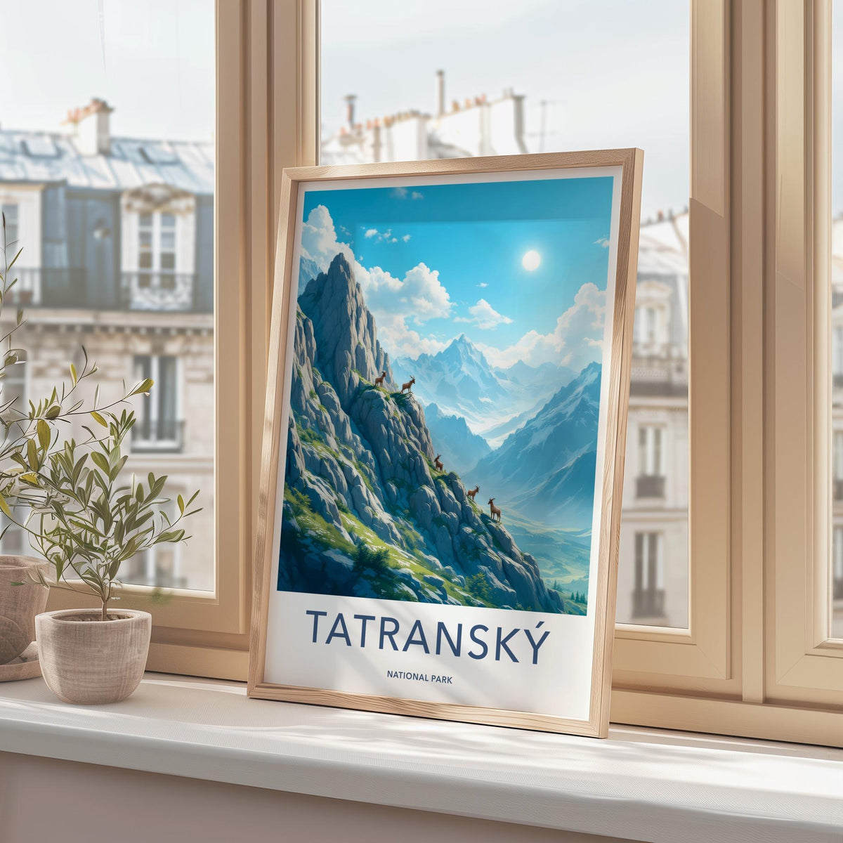 Tatra National Park Poster - Scenic Mountain Vista & Slovakia Wall
