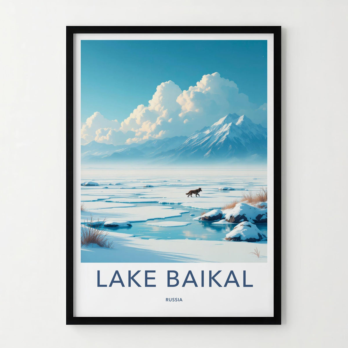 Lake Baikal Poster - Russia Wall Art