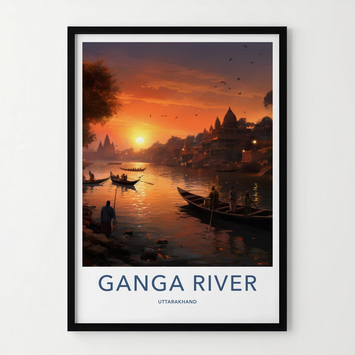 Uttarakhand Poster - Scenic Wall Decor Featuring Himalayan Landscape