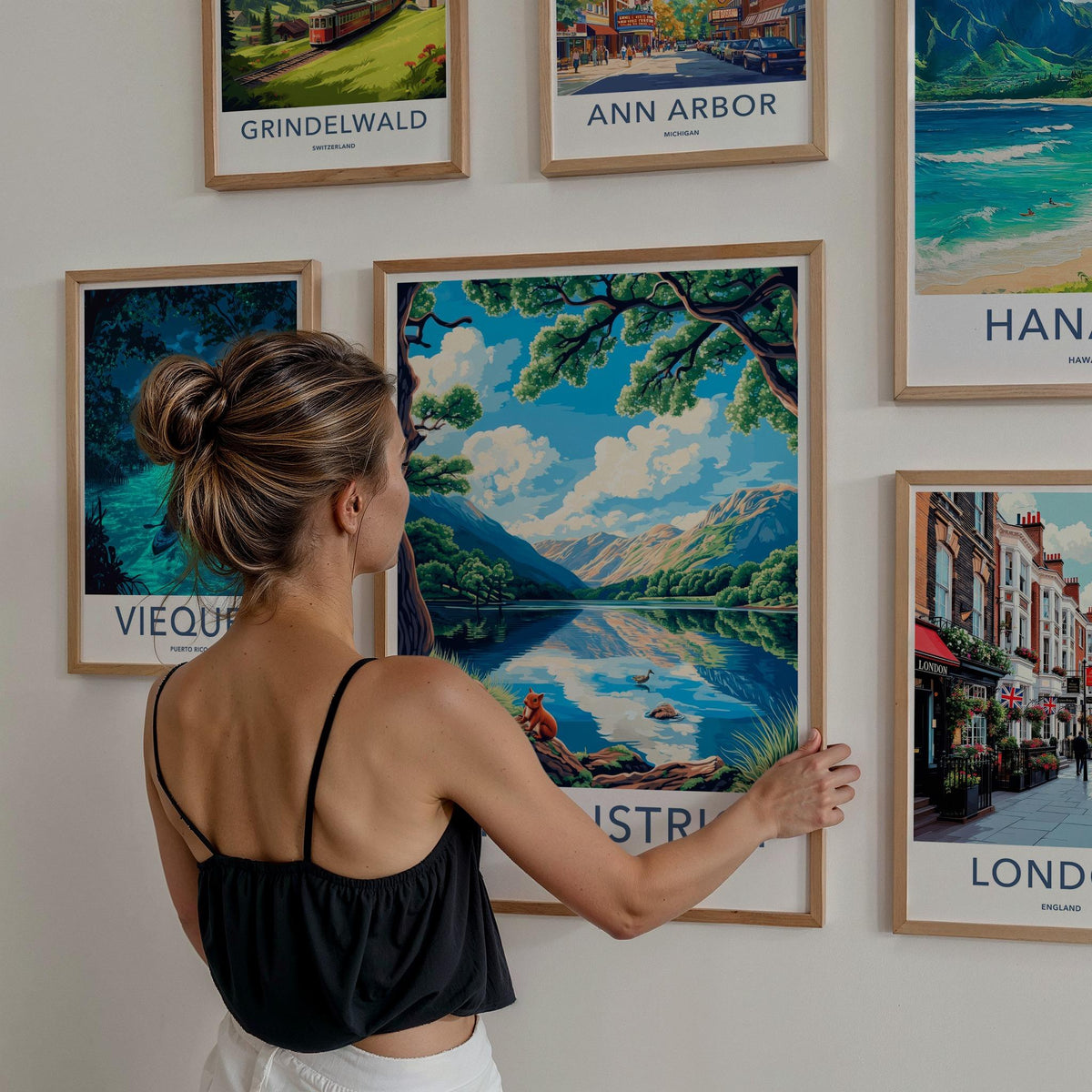 Lake District Poster - British Landscape Print