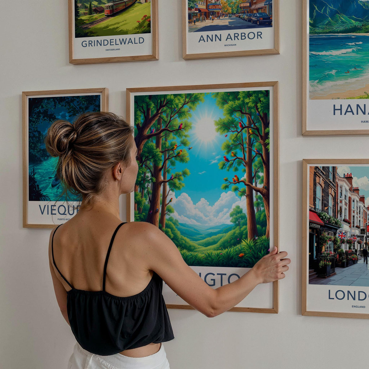 Lamington Park Poster - Australian Rainforest Art