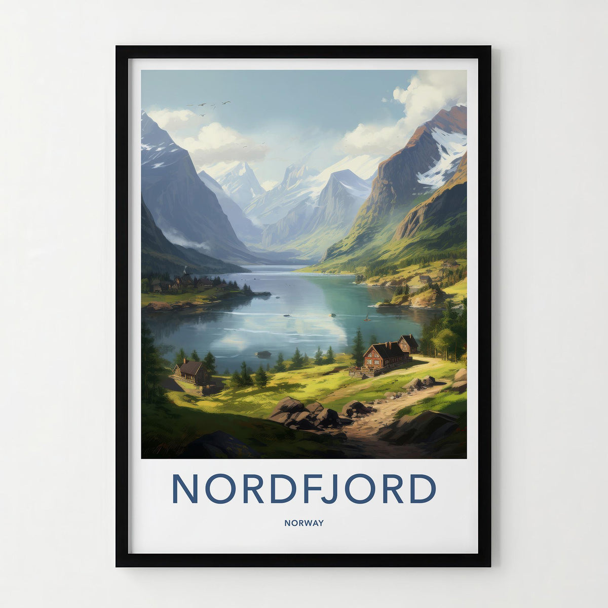 Nordfjord Wall Art - Norway Wall Decor