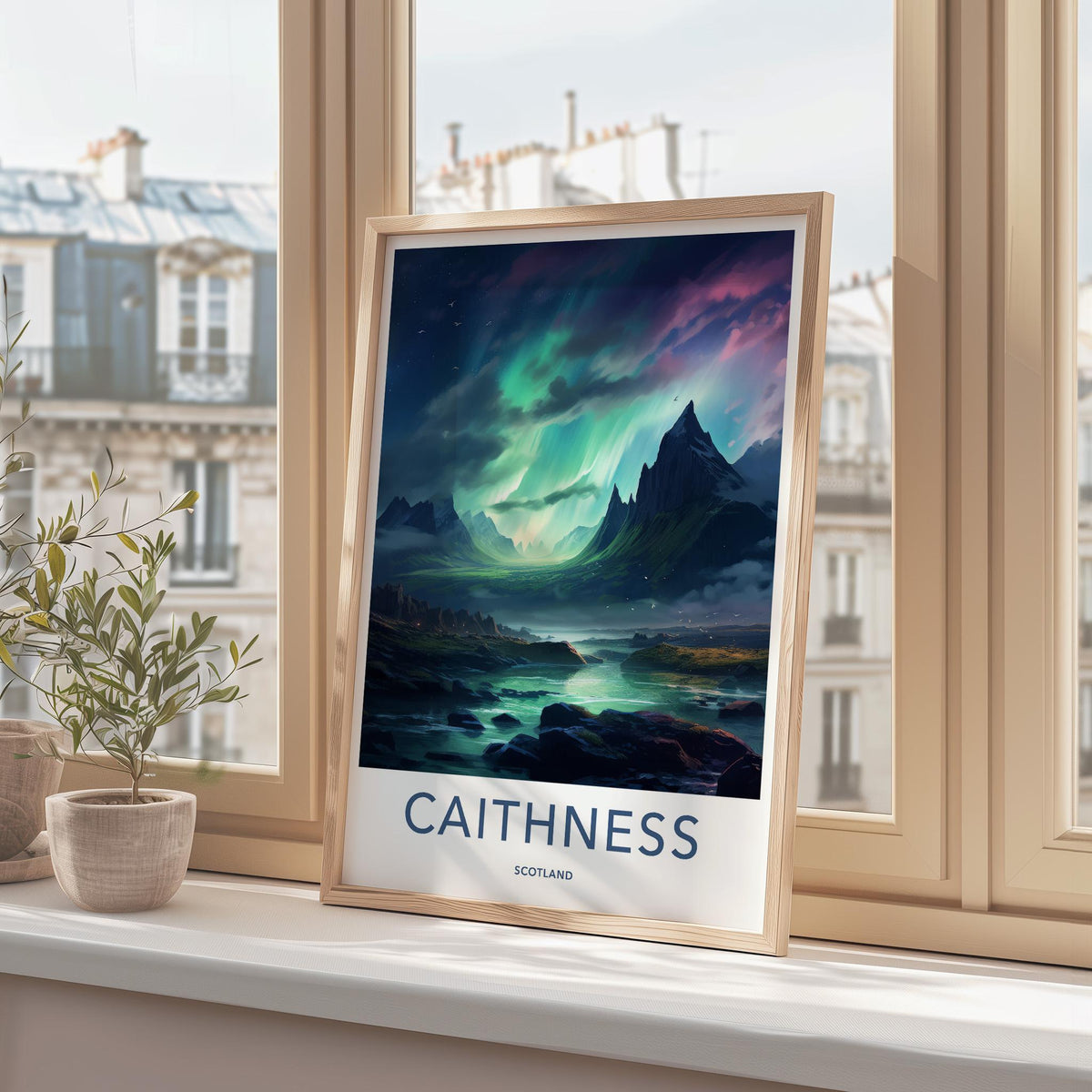 Caithness Scotland Poster - Scenic Highlands Wall Decor & Northern