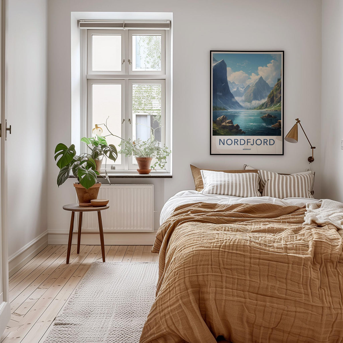 Nordfjord Wall Art - Norway Poster With Serene Fjord Landscape Print