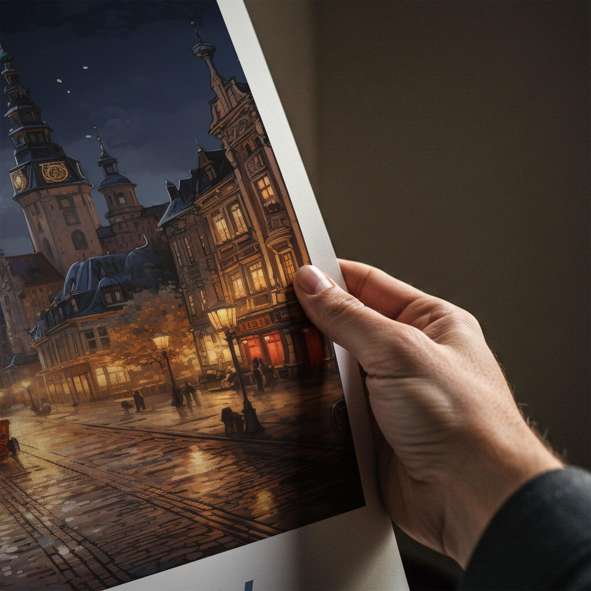 Kraków Poster - Poland Wall Art