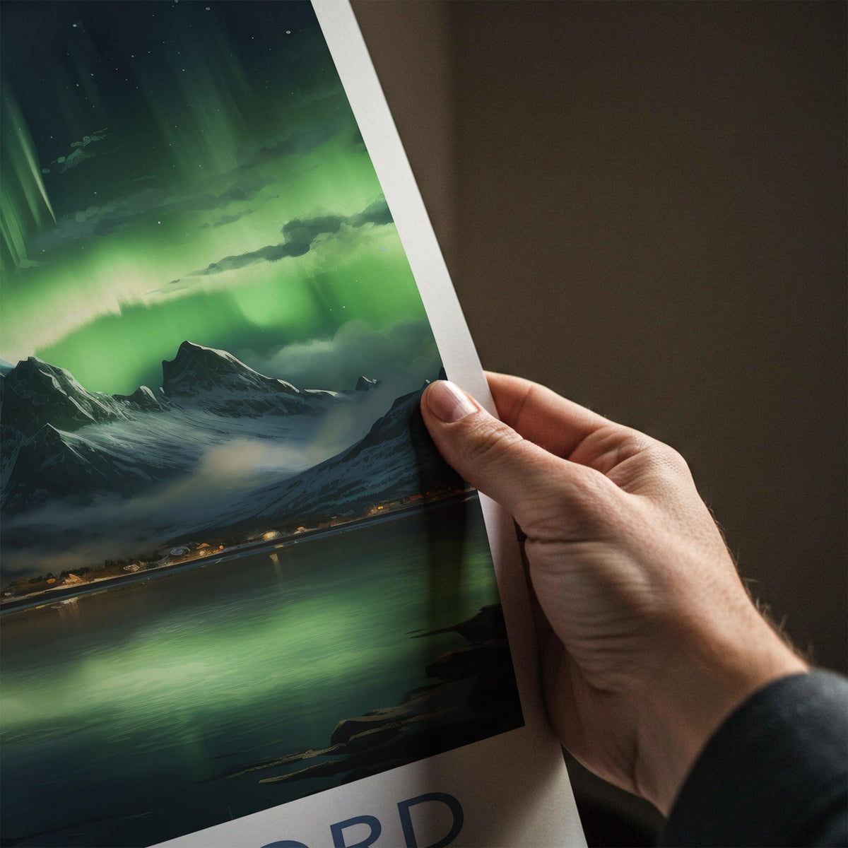 Sognefjord Poster - Norway Wall Art