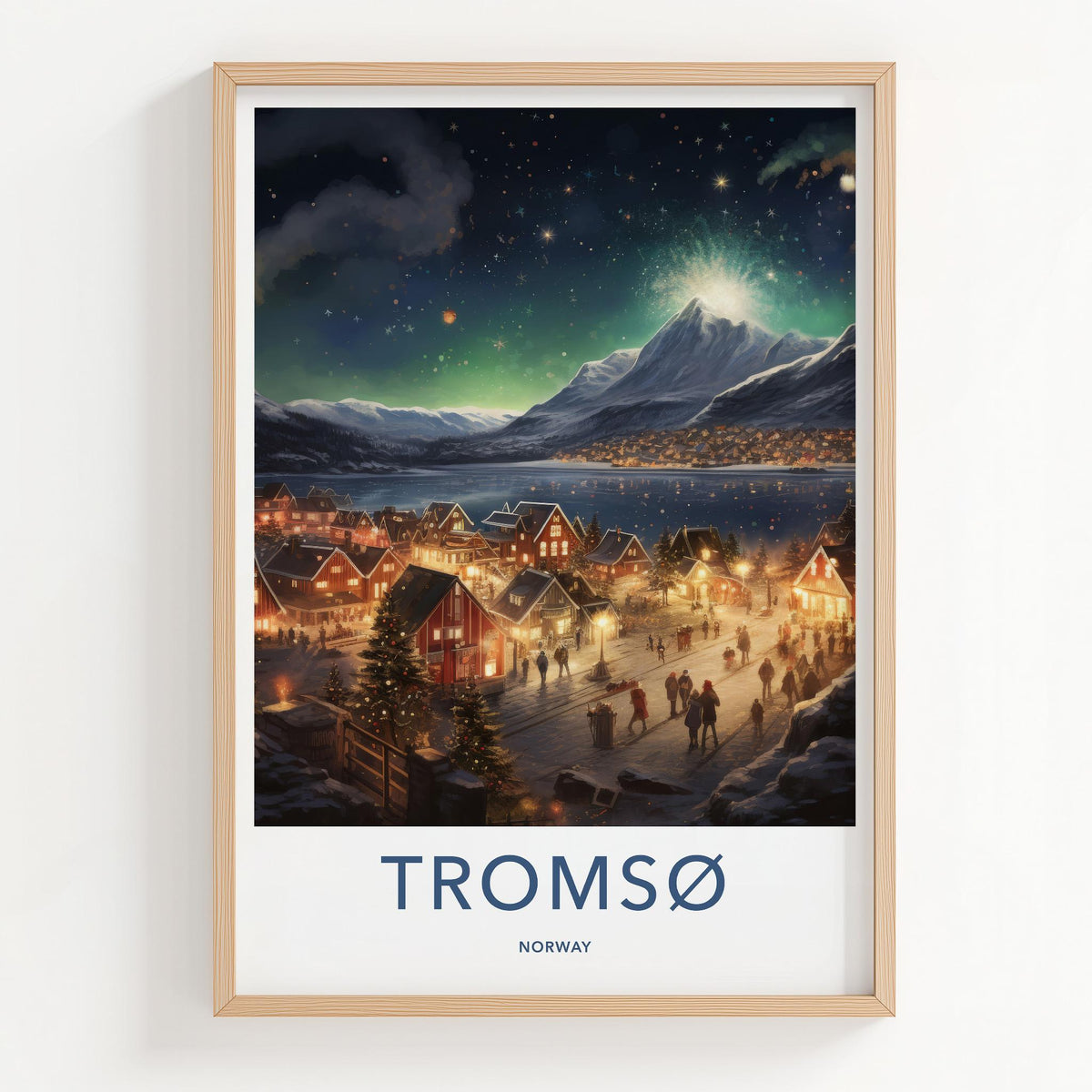 Tromsø Poster - Norway Wall Art