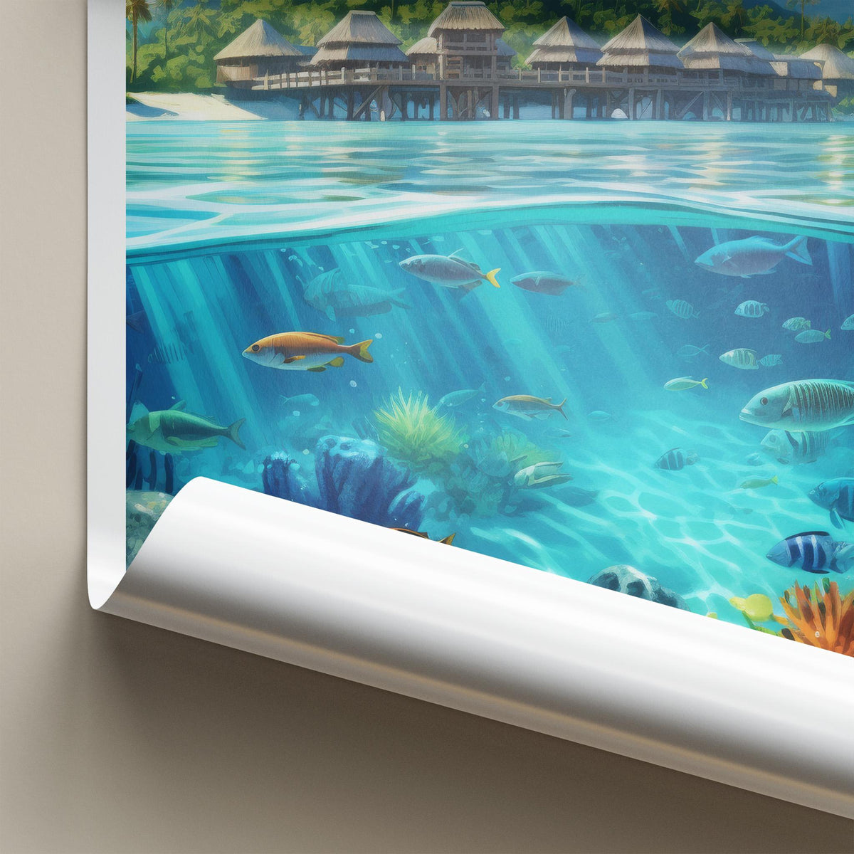 Cuba Wall Art - Vibrant Caribbean Travel Poster