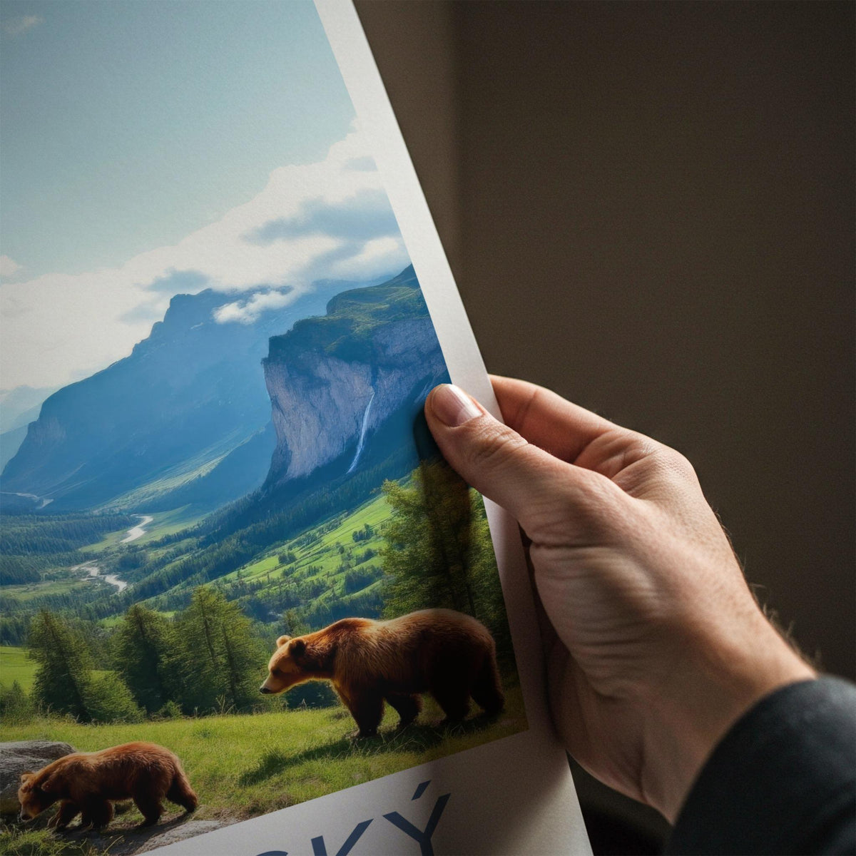 Tatranský National Park Poster - Mountain Landscape Art & Scenic