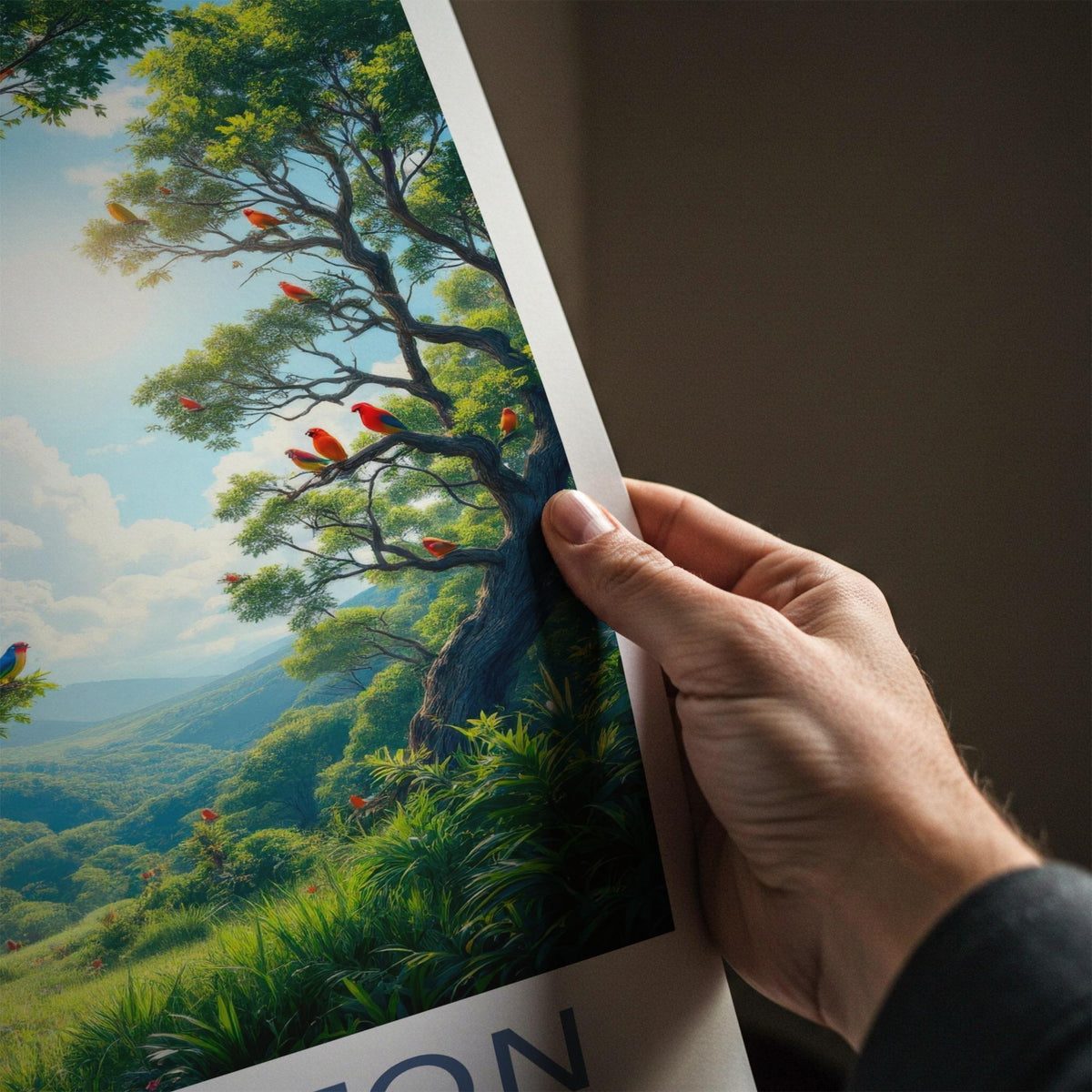 Lamington National Park Poster - Tropical Forest Artwork & Scenic