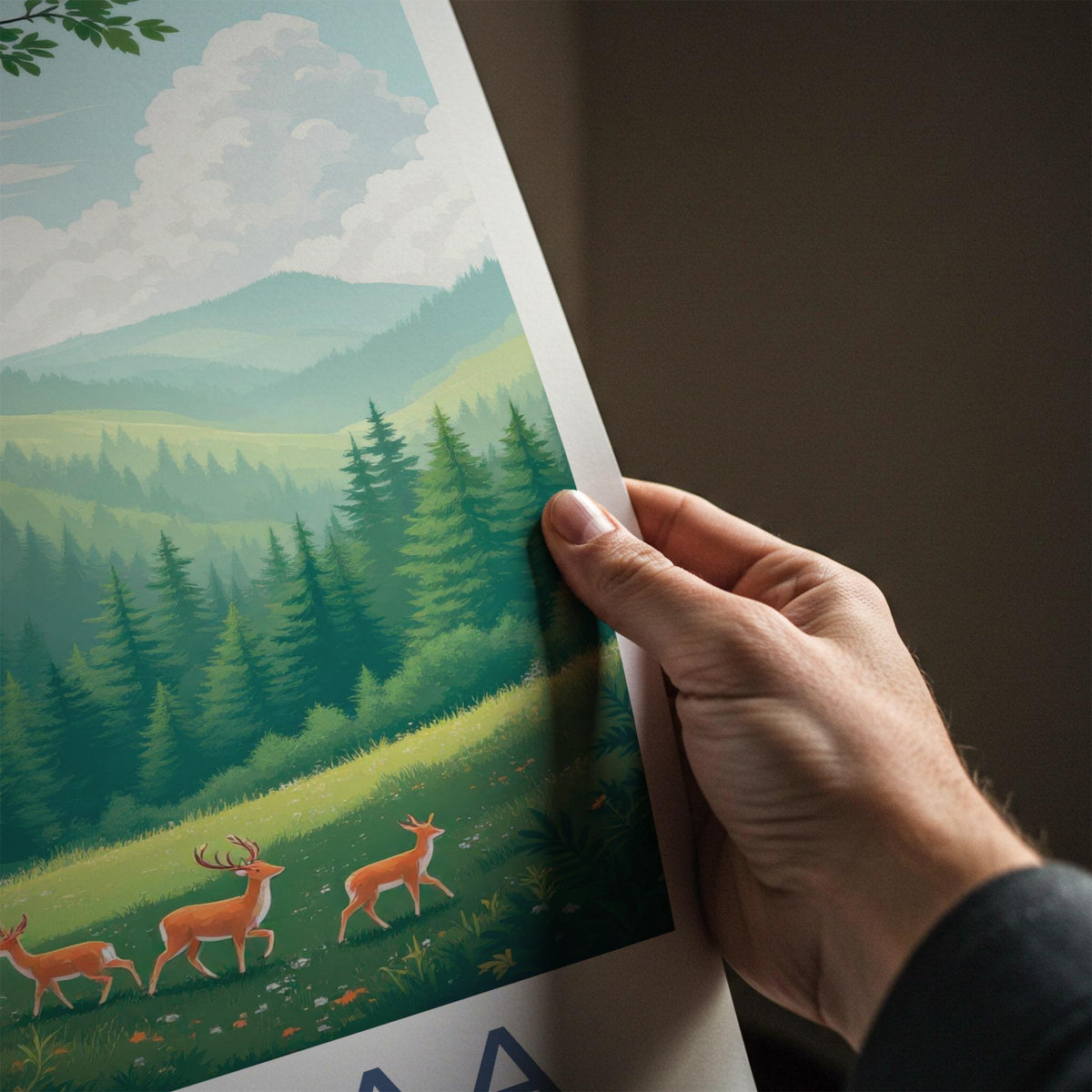 Lahemaa National Park Poster - Nature Wall Art & Forest Landscape