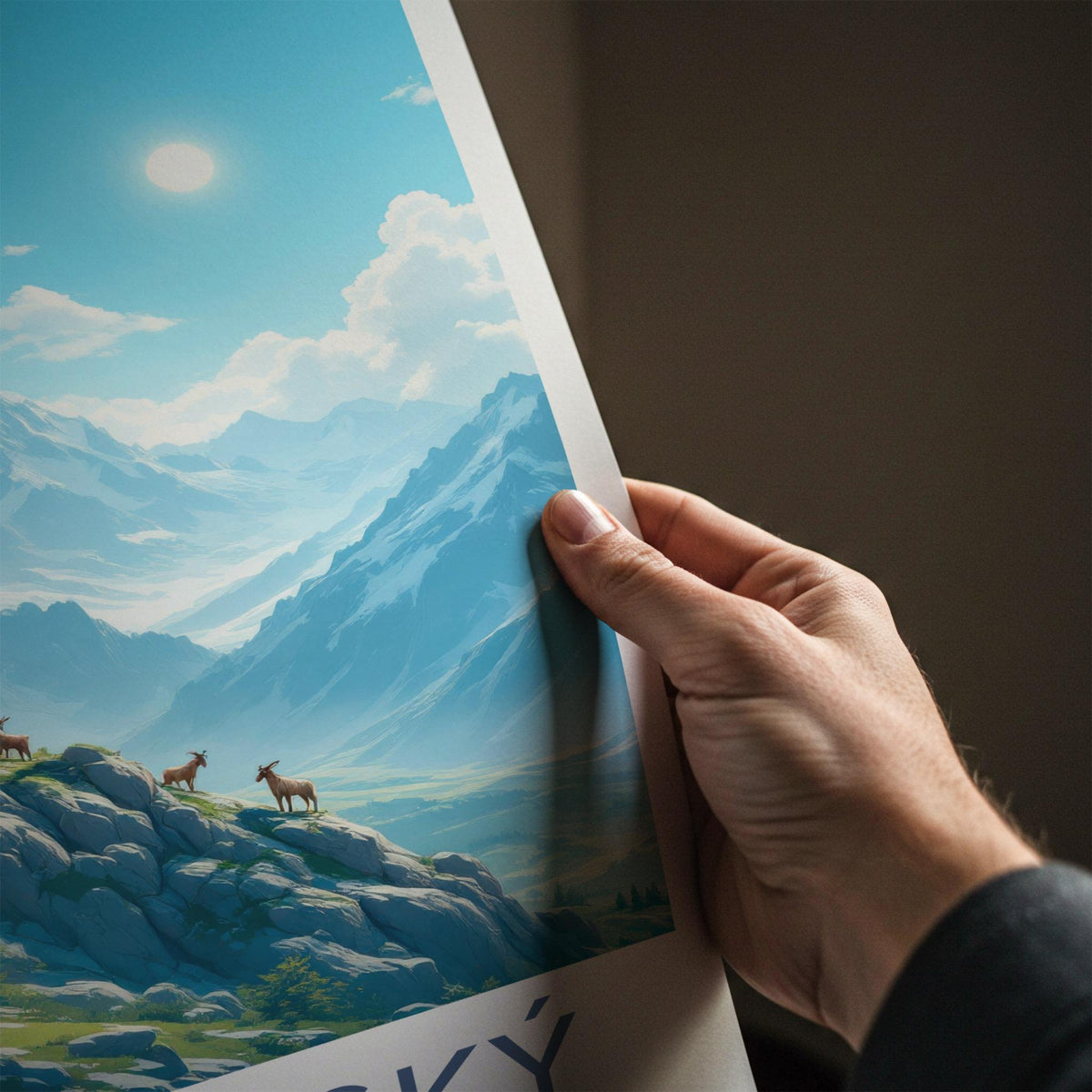 Tatra National Park Poster - Scenic Mountain Vista & Slovakia Wall