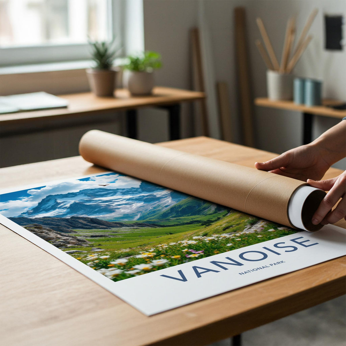 Vanoise Wall Art - French Alps Poster