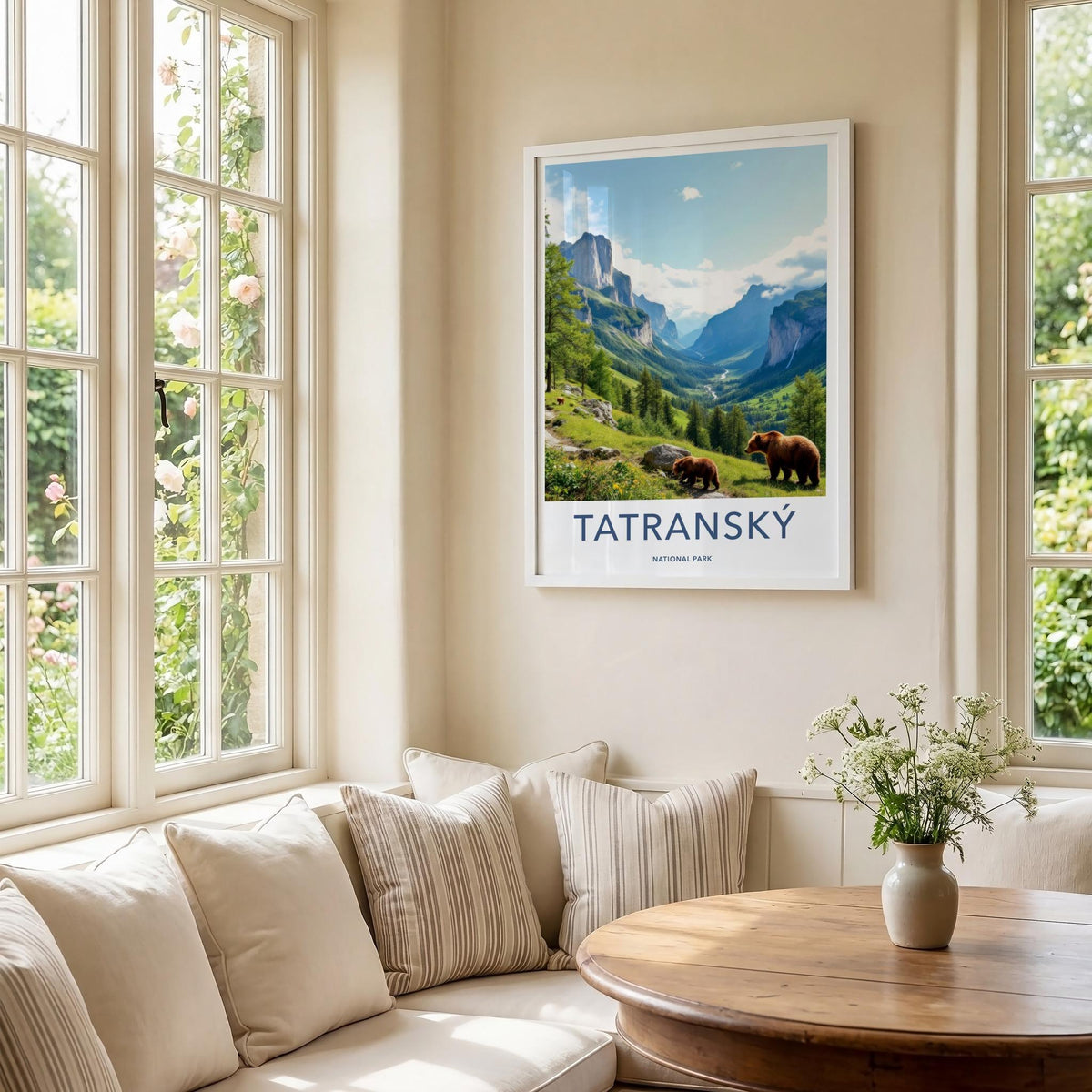 Tatranský National Park Poster - Mountain Landscape Art & Scenic
