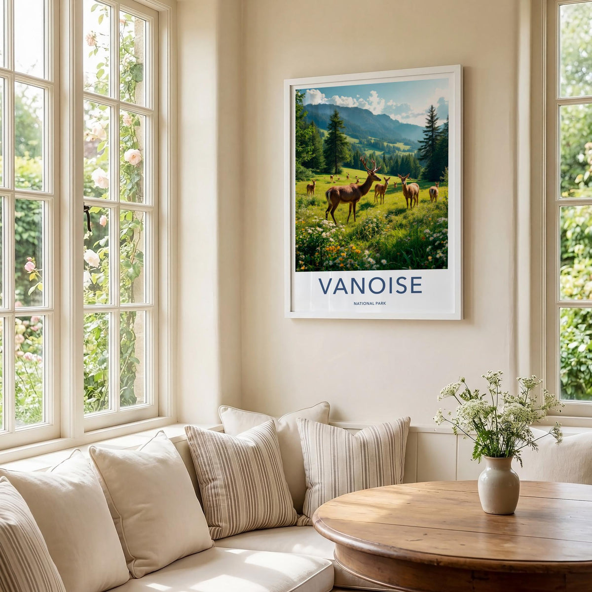 Vanoise National Park Poster - France Wall Art With Alpine Landscape