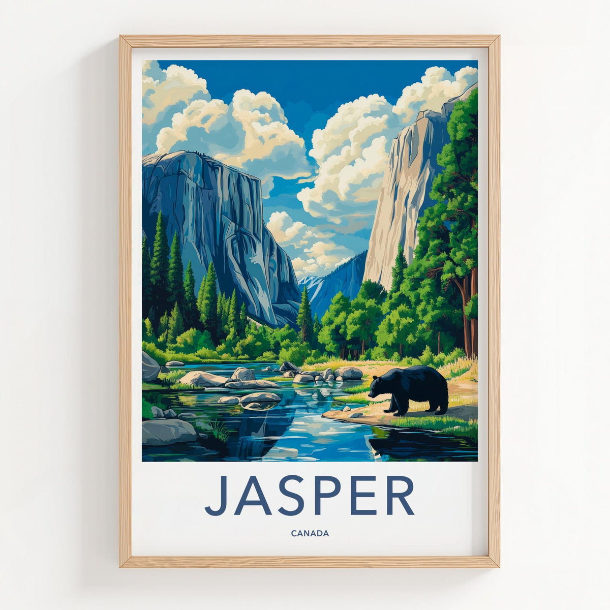 Jasper National Park Poster - Canada Wall Art