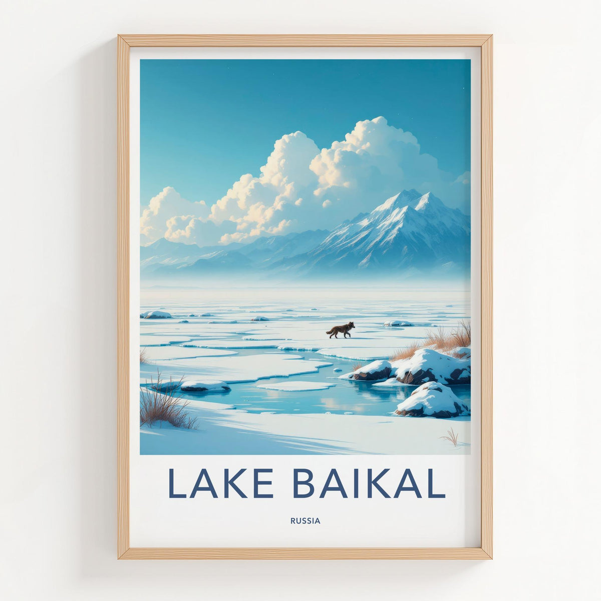 Lake Baikal Poster - Russia Wall Art