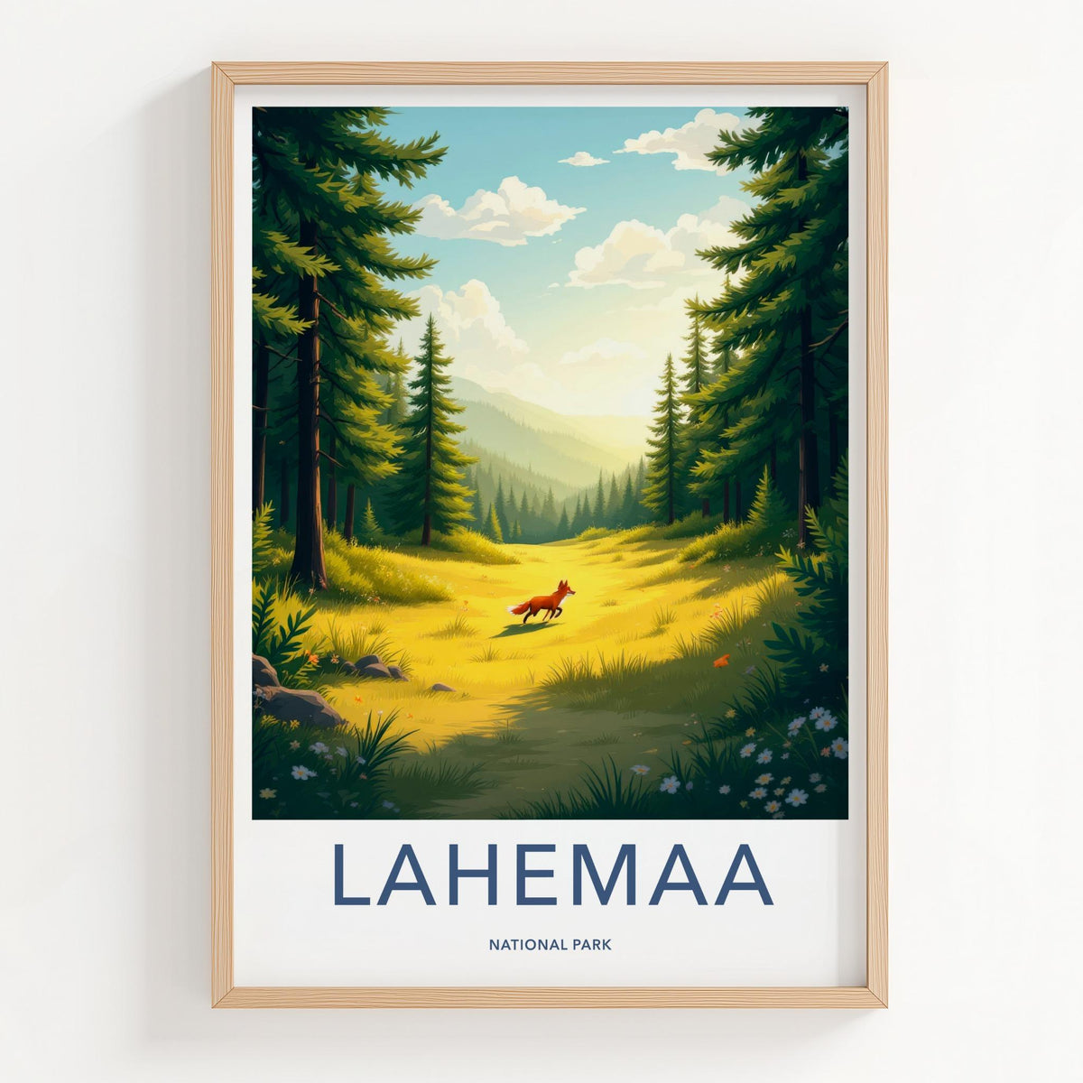 Lahemaa National Park Poster - Estonia Wall Art