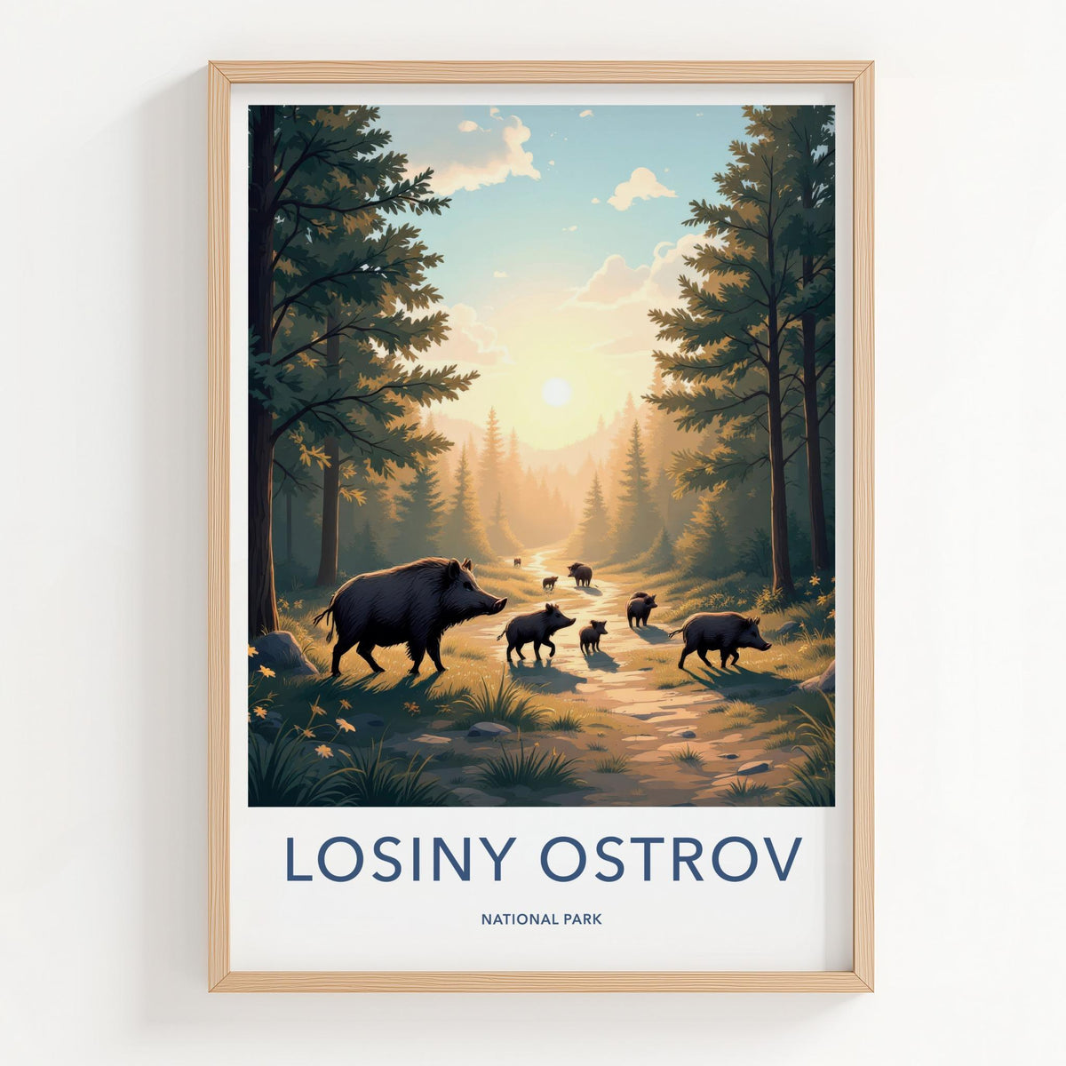 Losiny Ostrov Poster - Russia Wall Art