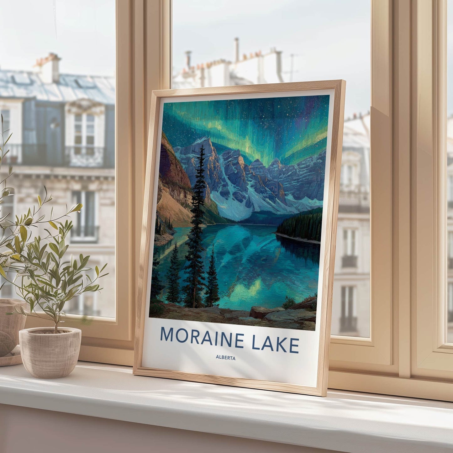 Moraine Lake Poster - Alberta Travel Art