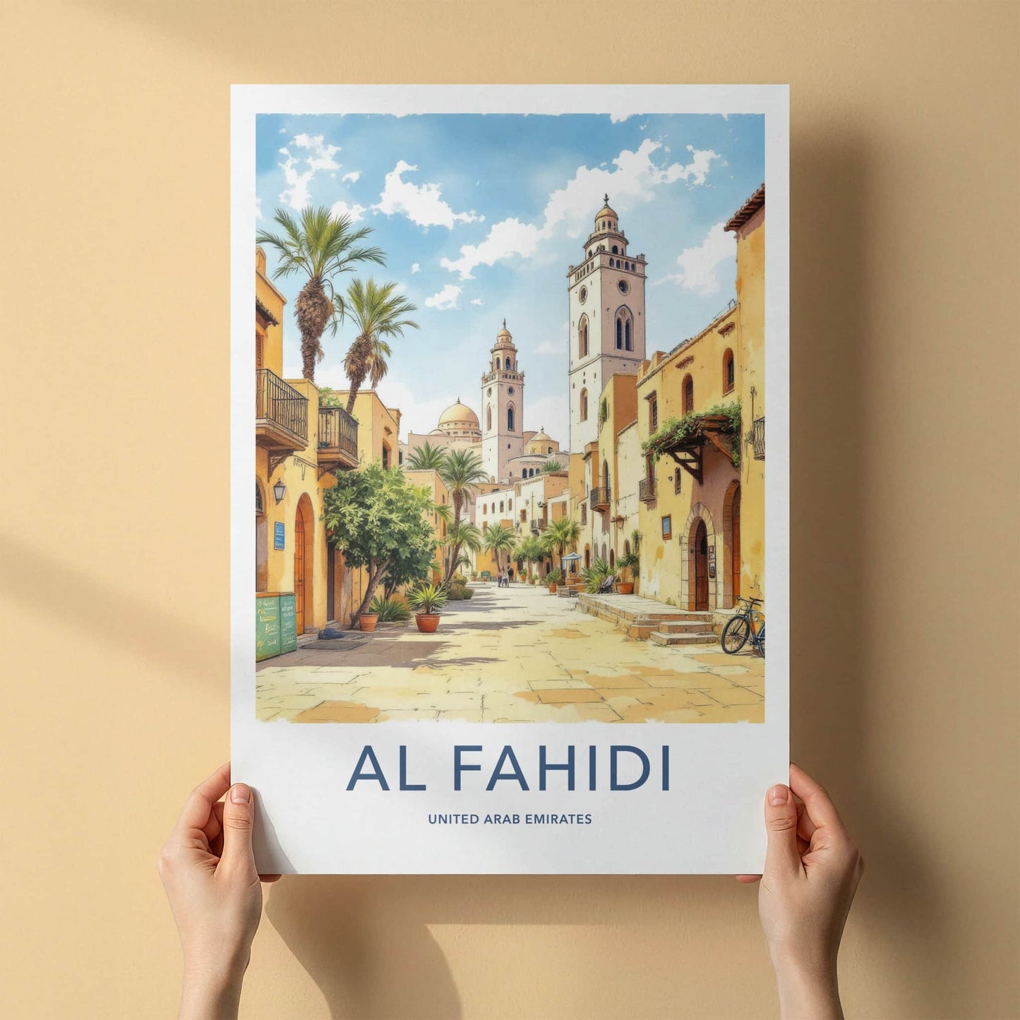 Al Fahidi Poster - United Arab Emirates Street Scene Gallery Art