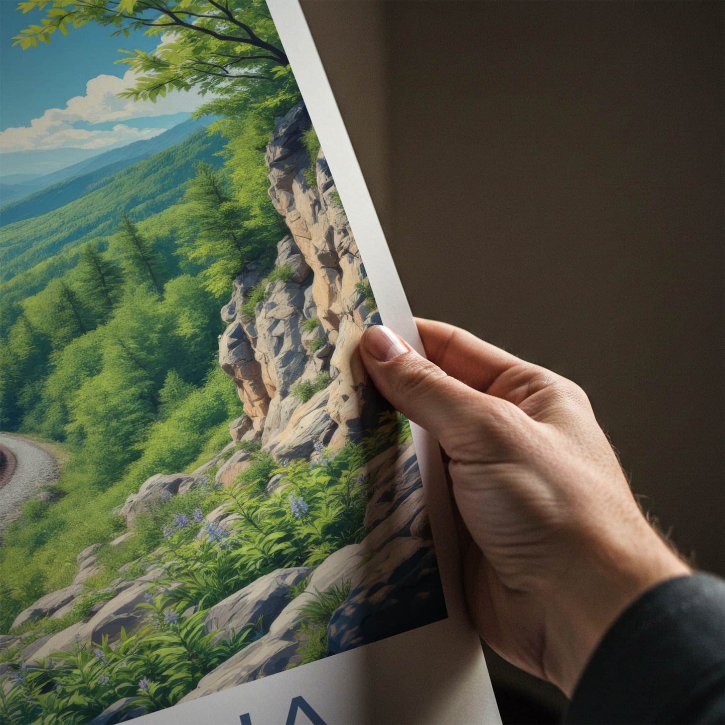 Altoona Poster - Pennsylvania Travel Art - Winding Mountain Railway Wall Decor