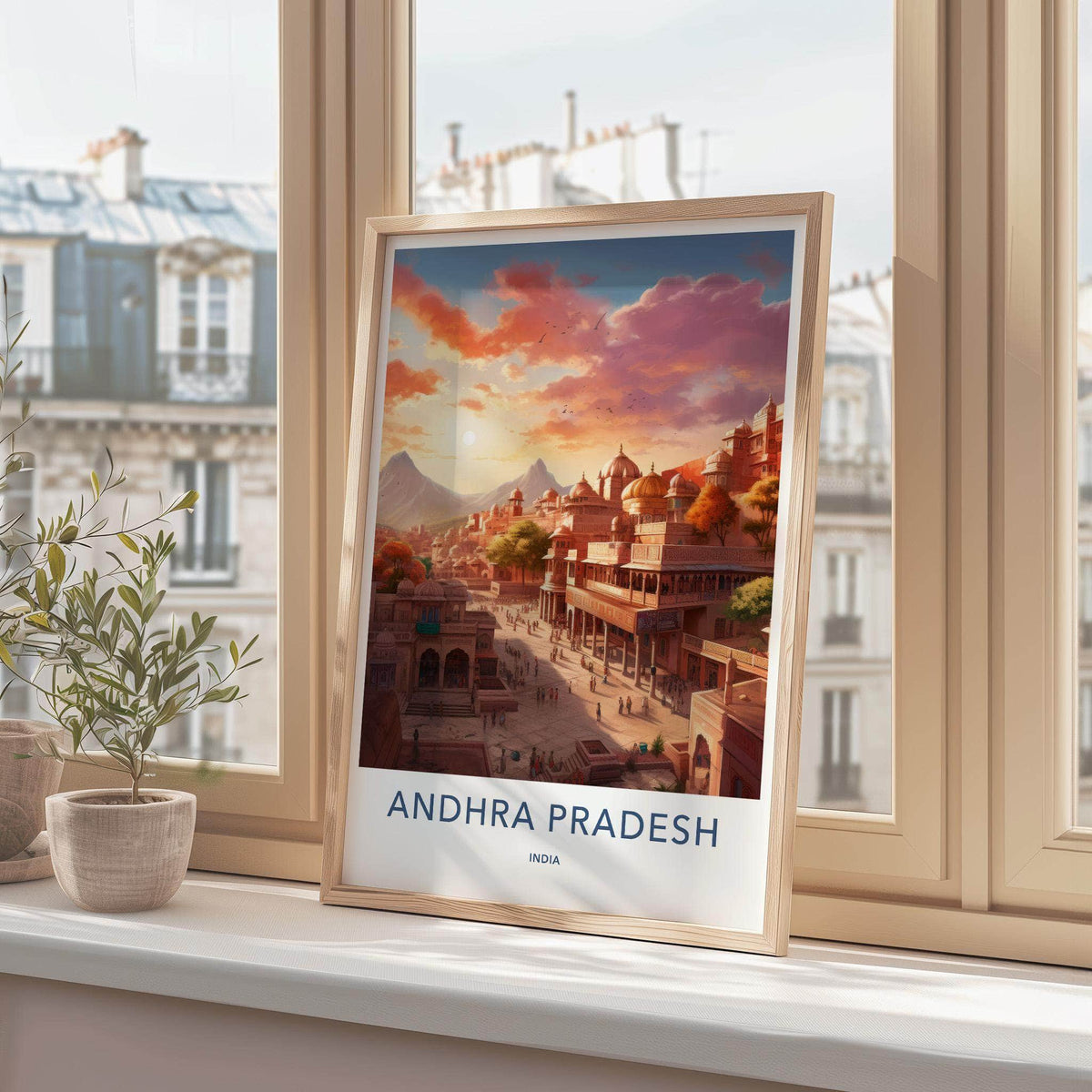 Andhra Pradesh Poster - Vibrant Indian Wall Art