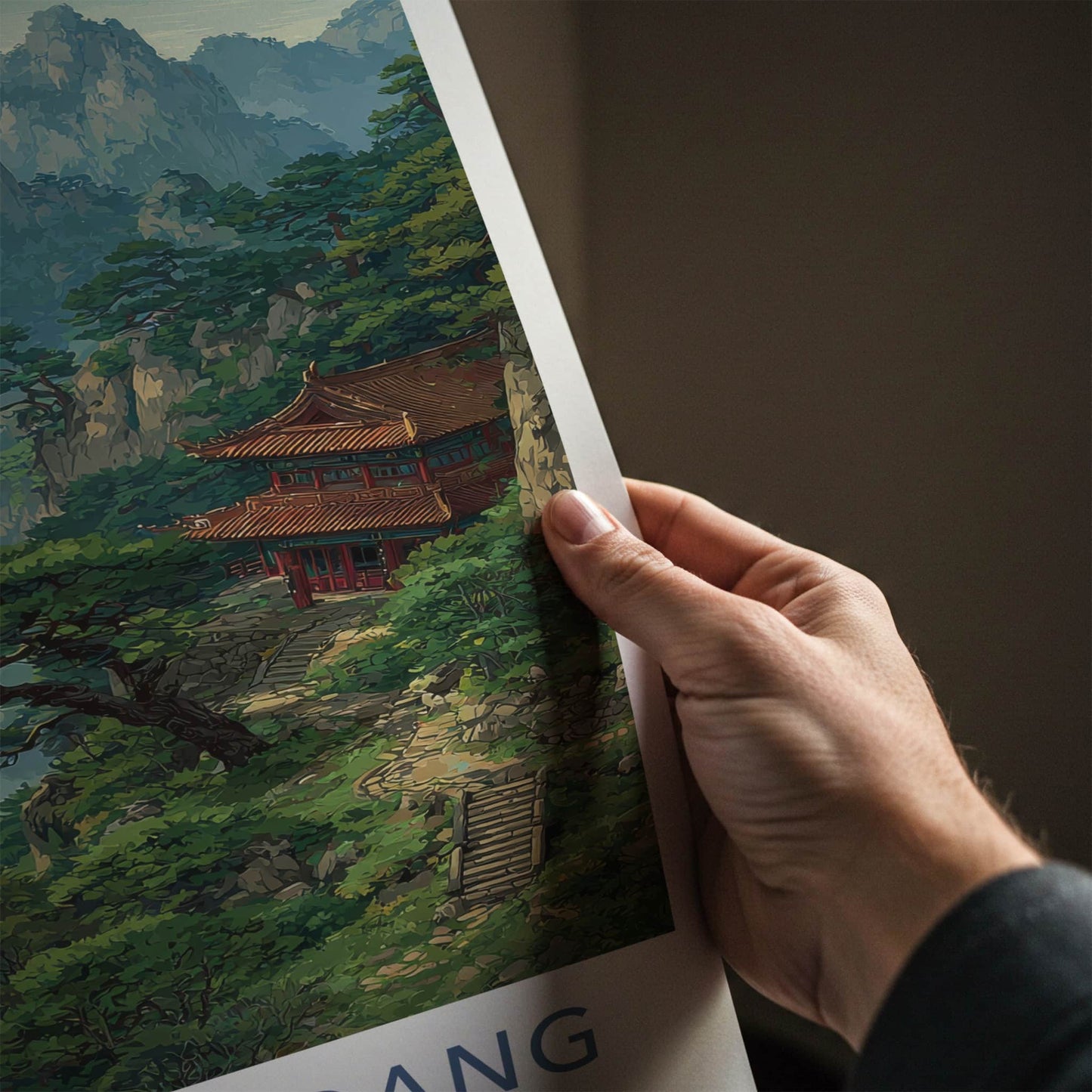 Mount Wudang Poster - China Travel Art
