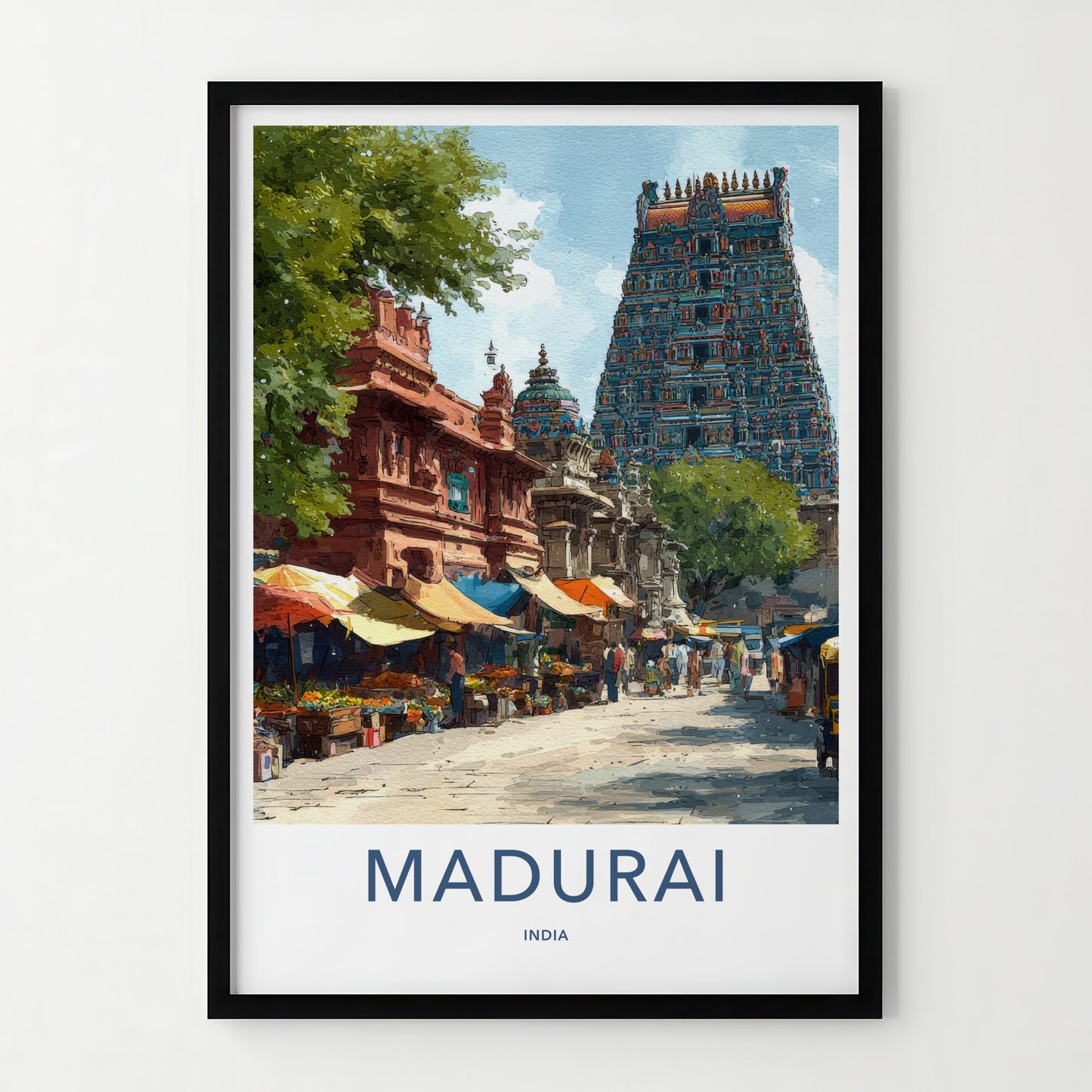 Madurai Poster - India Travel Print