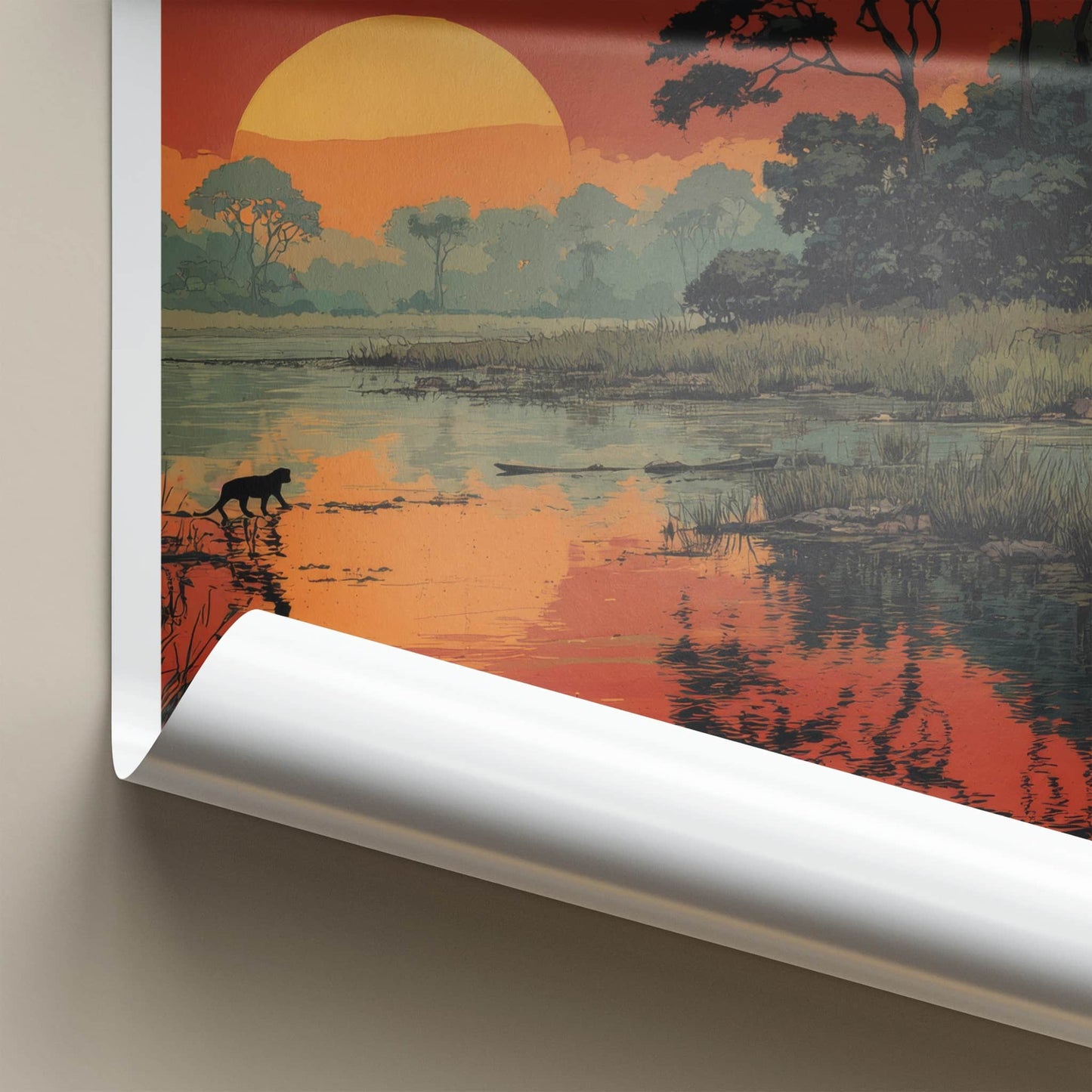 Pantanal Poster - Brazil Travel Art